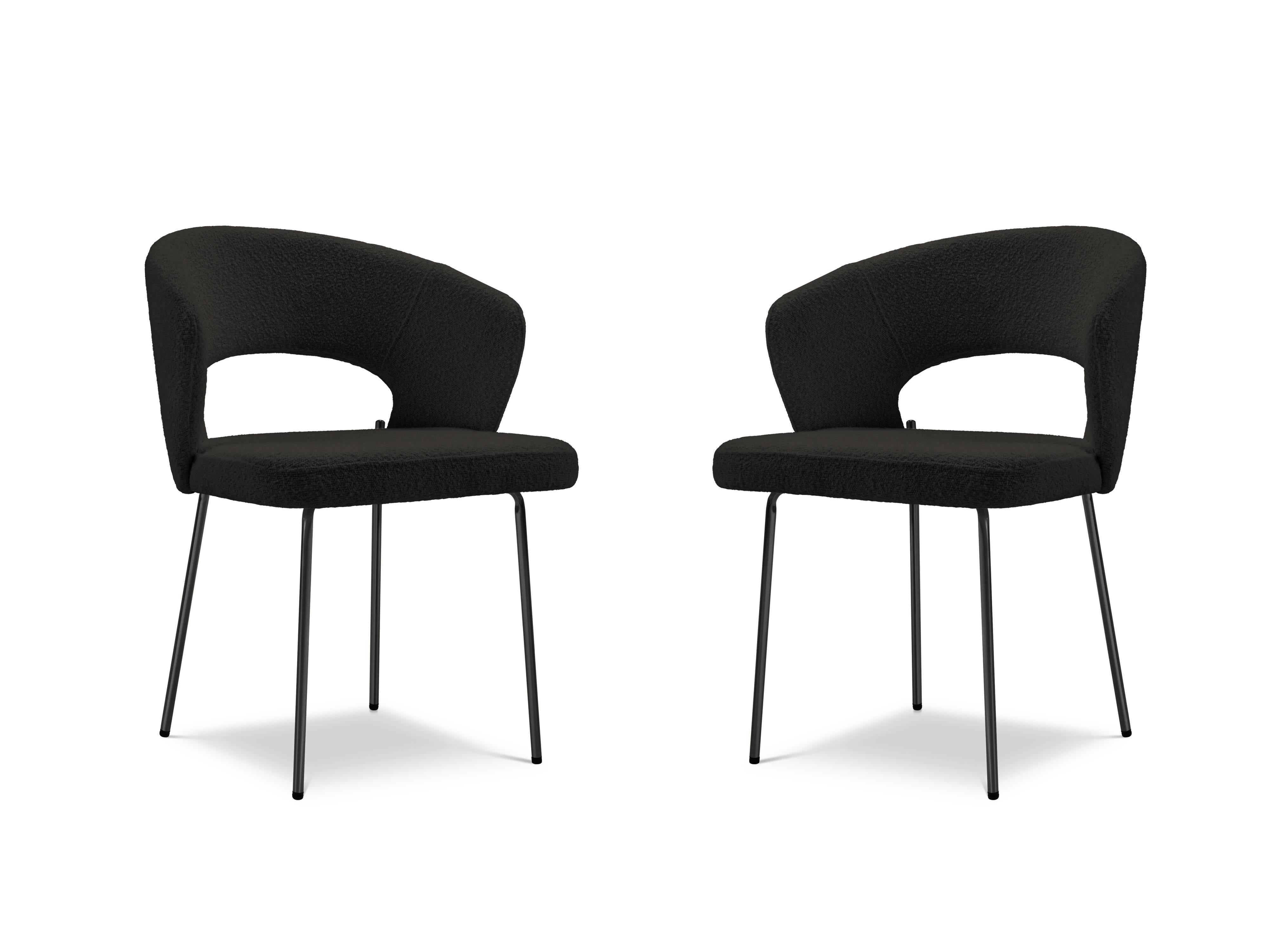 CXL by Christian Lacroix Set van 2 eetkamerstoelen Orpin bouclé | 
