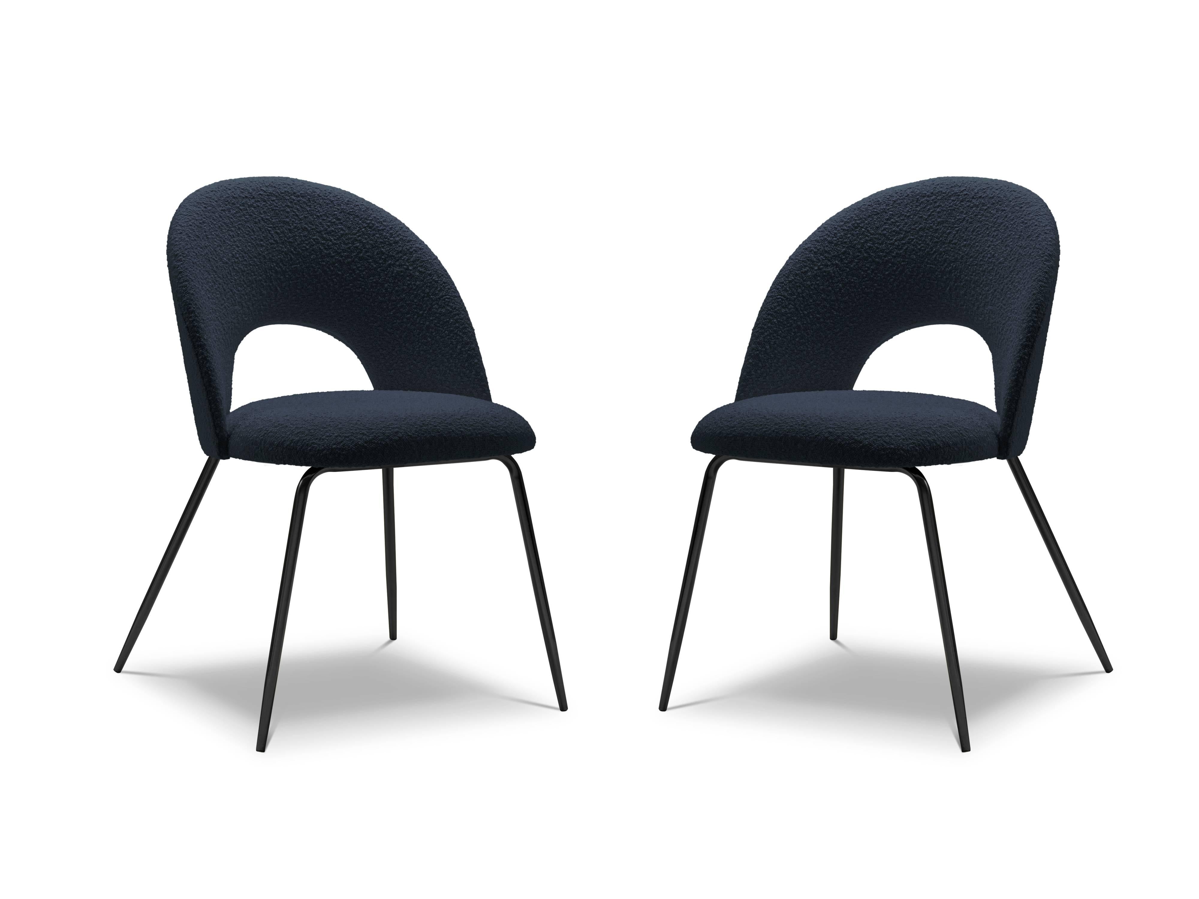 CXL by Christian Lacroix Set van 2 eetkamerstoelen Lotus bouclé | 