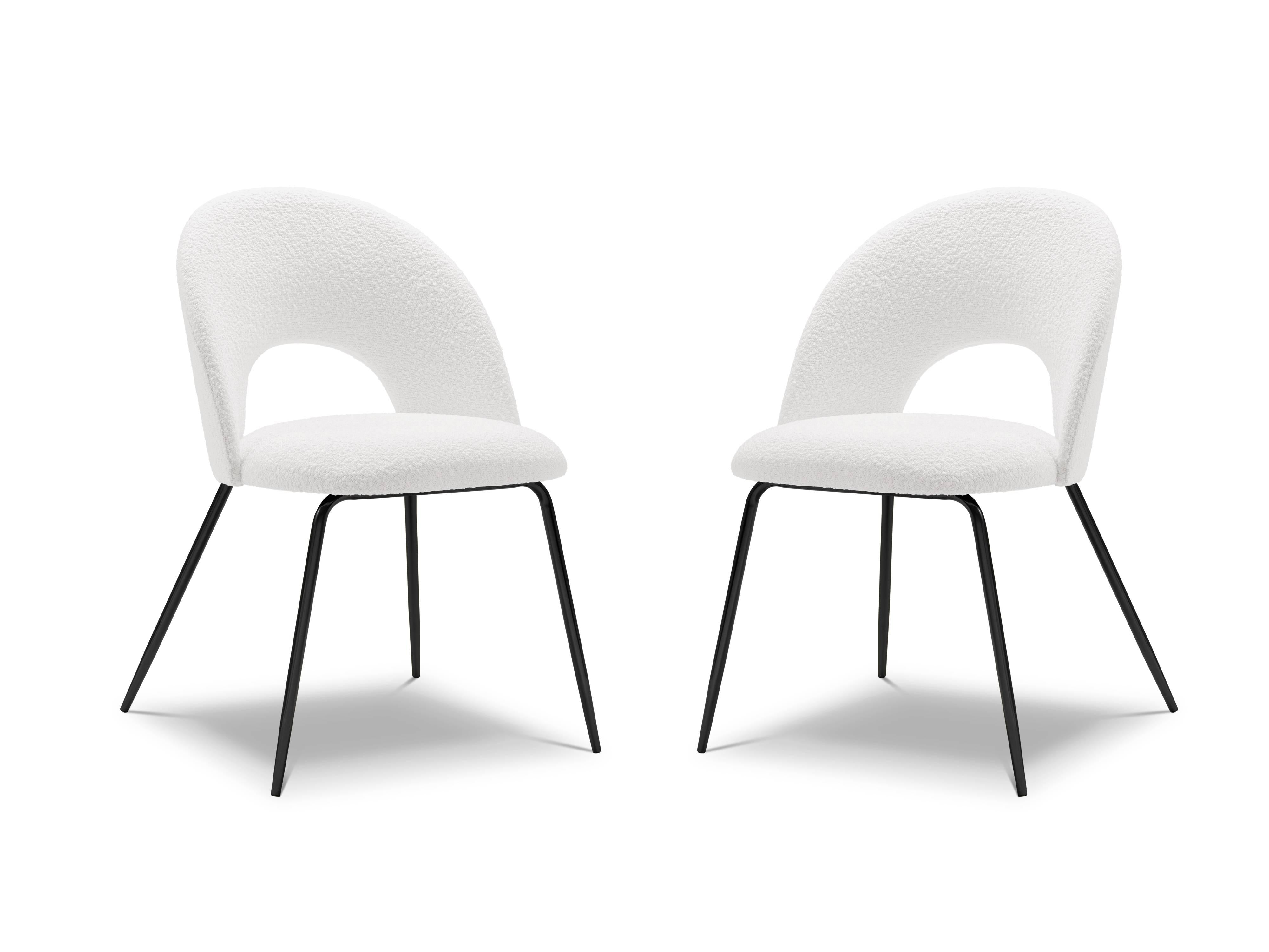 CXL by Christian Lacroix Set van 2 eetkamerstoelen Lotus bouclé | 