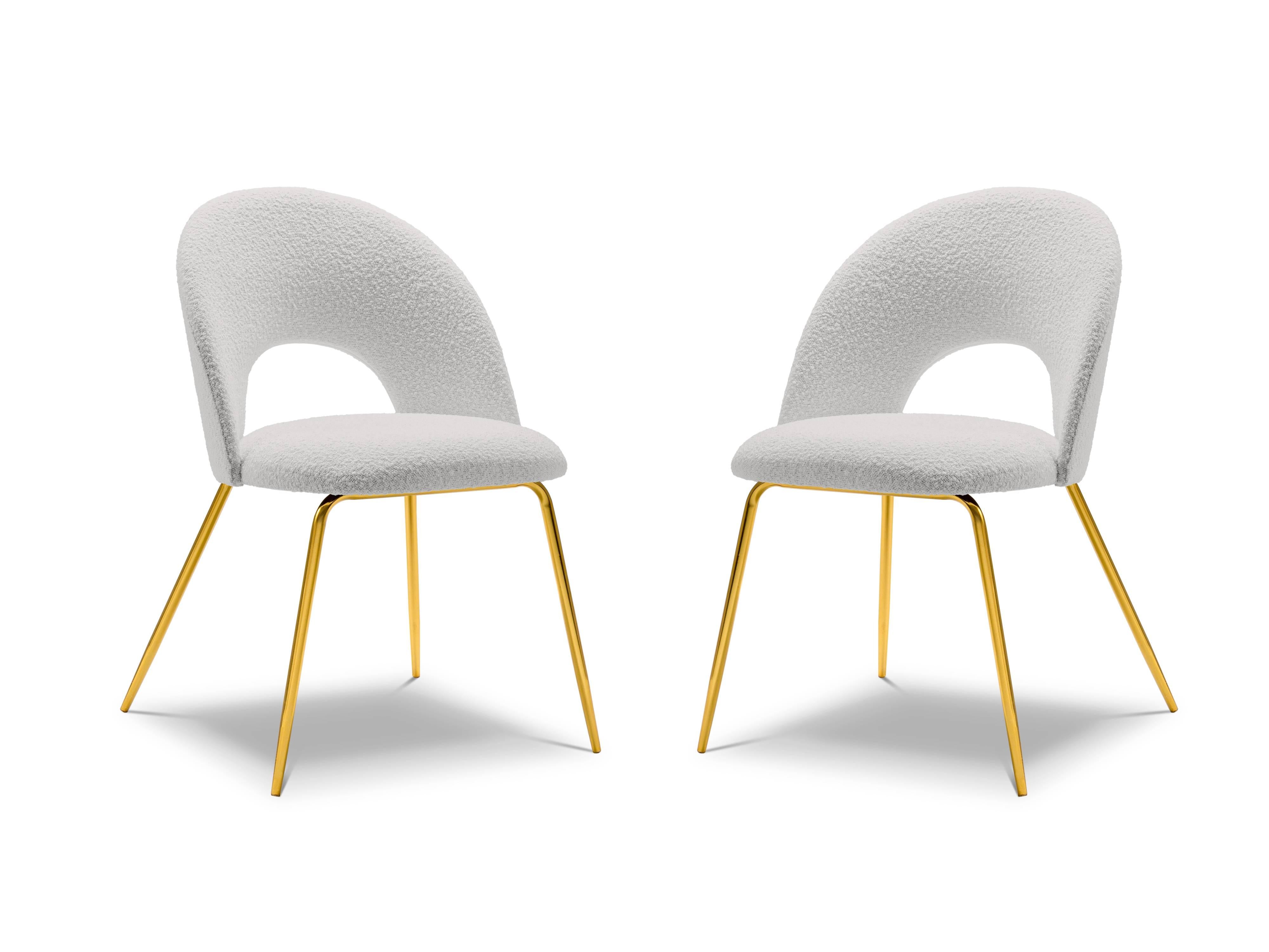 CXL by Christian Lacroix Set van 2 eetkamerstoelen Oriental bouclé | 