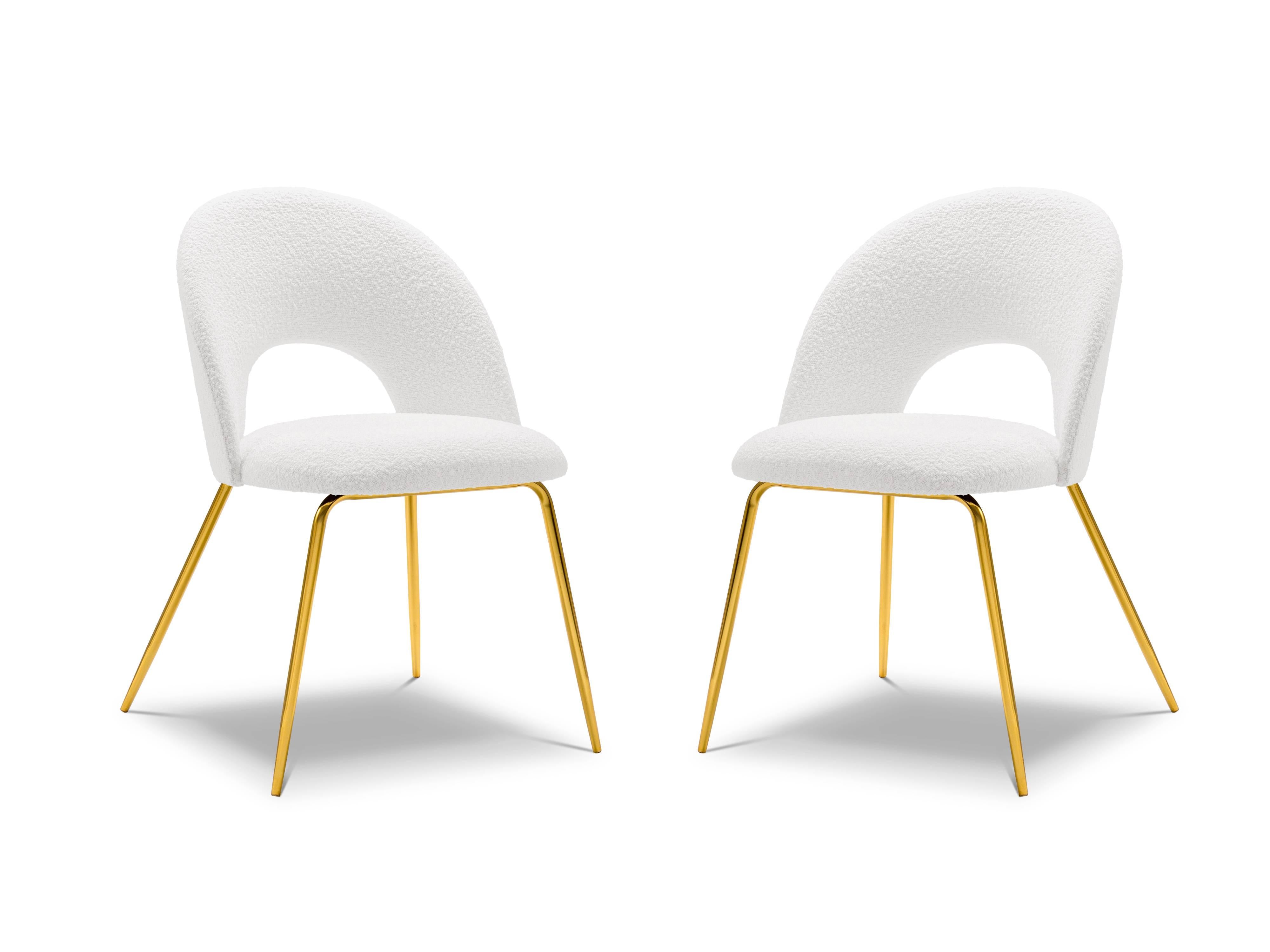 CXL by Christian Lacroix Set van 2 eetkamerstoelen Oriental bouclé | 