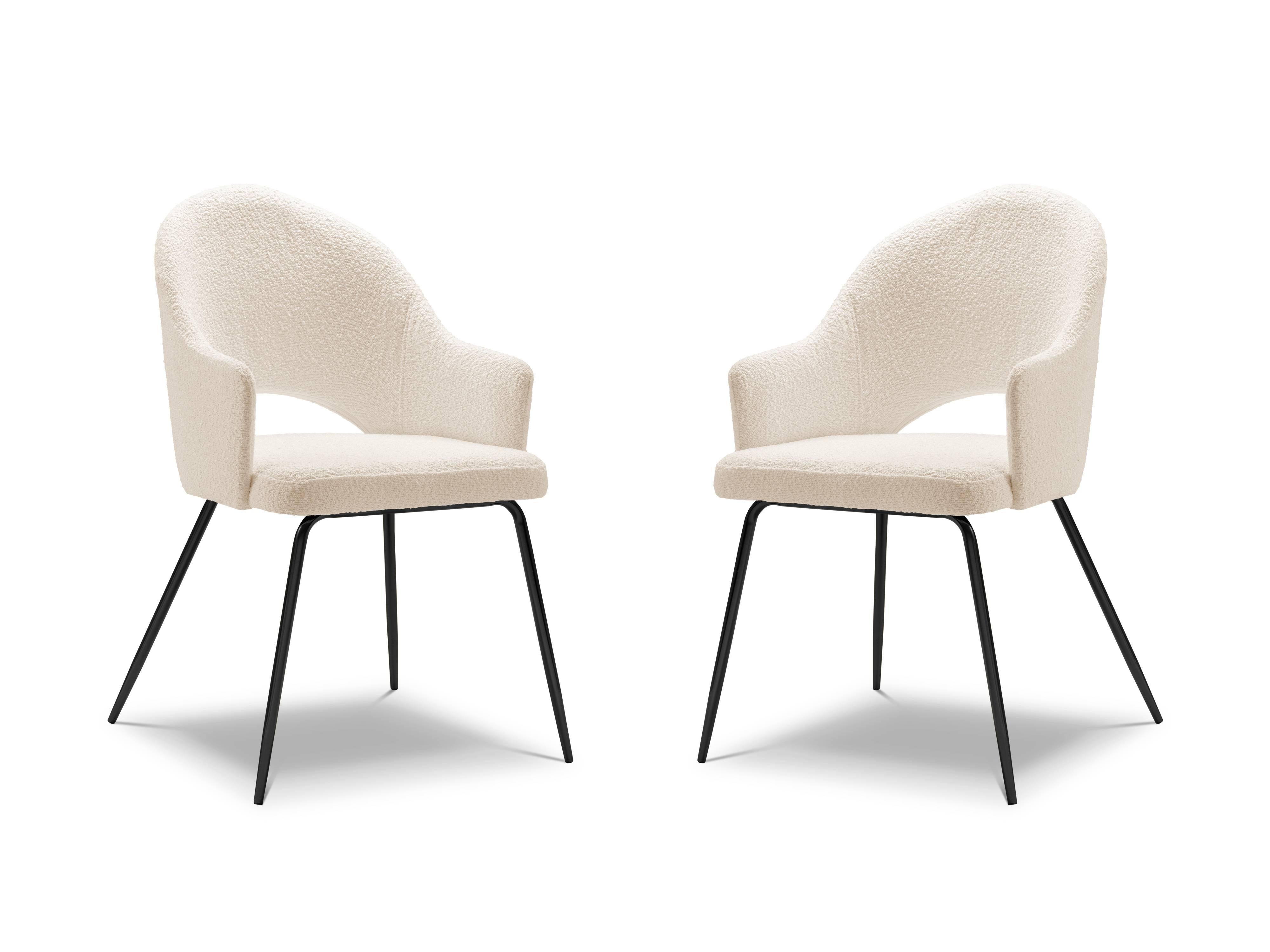 CXL by Christian Lacroix Set van 2 eetkamerstoelen Lys bouclé | 