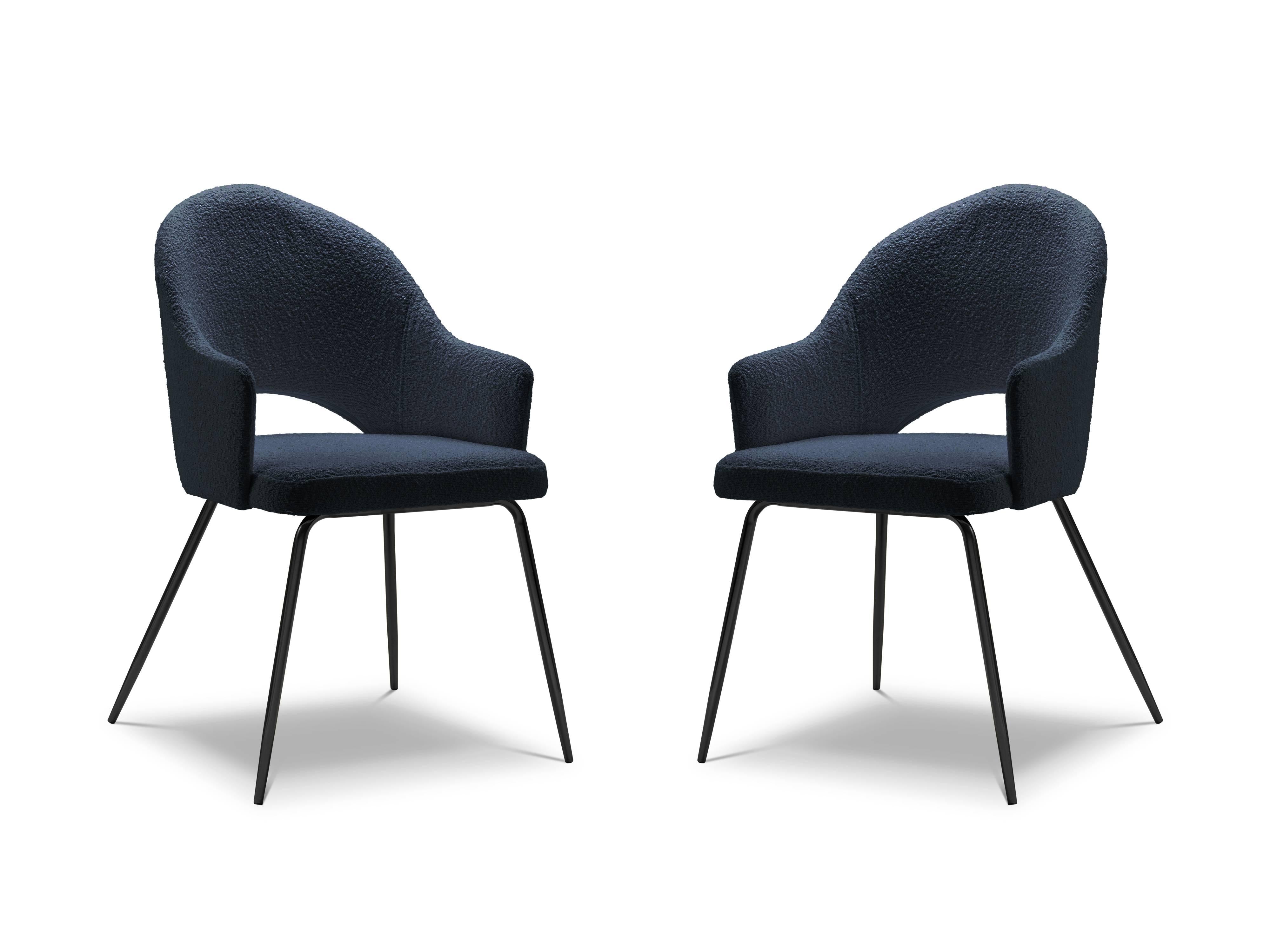 CXL by Christian Lacroix Set van 2 eetkamerstoelen Lys bouclé | 