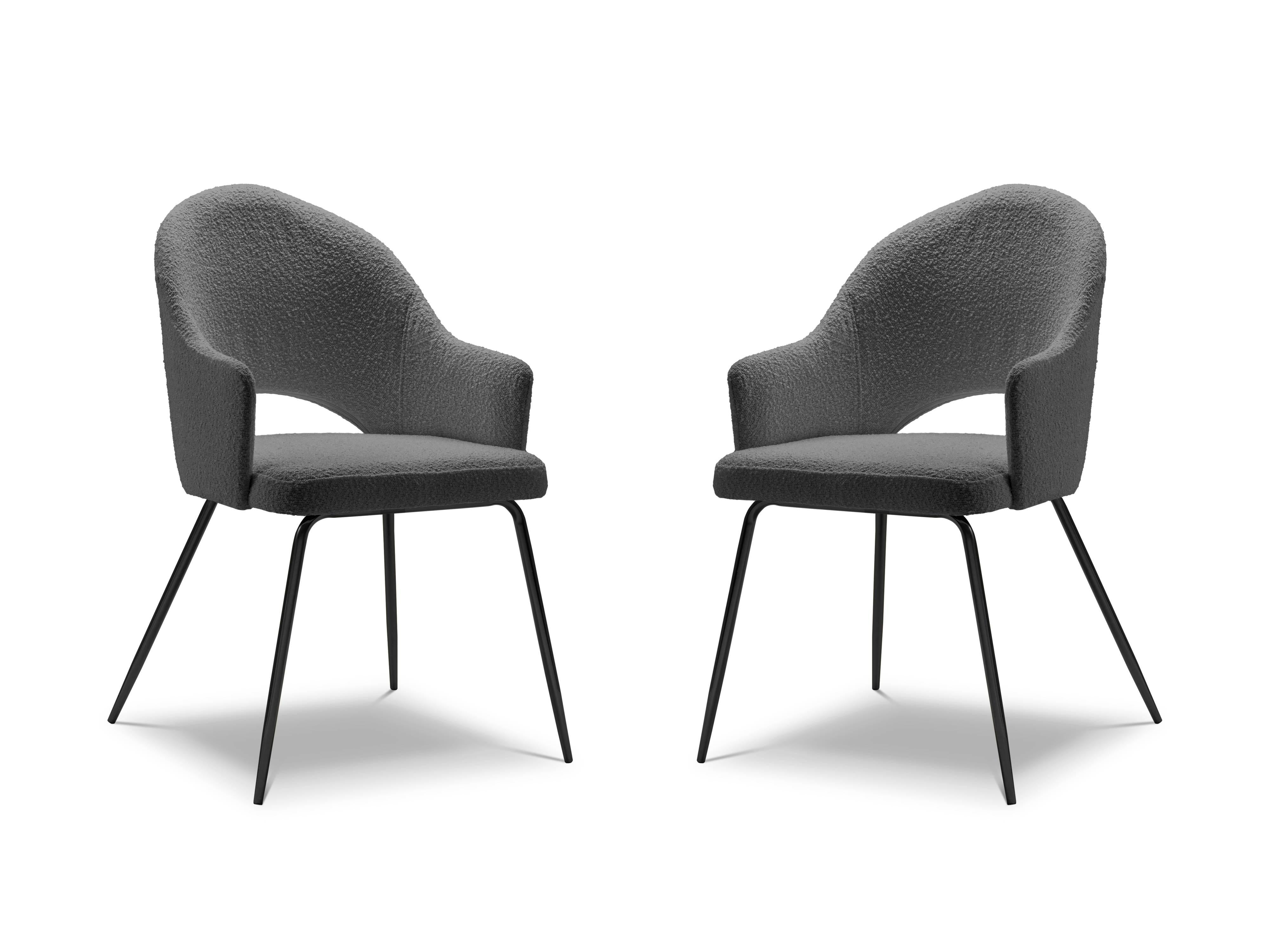 CXL by Christian Lacroix Set van 2 eetkamerstoelen Lys bouclé | 
