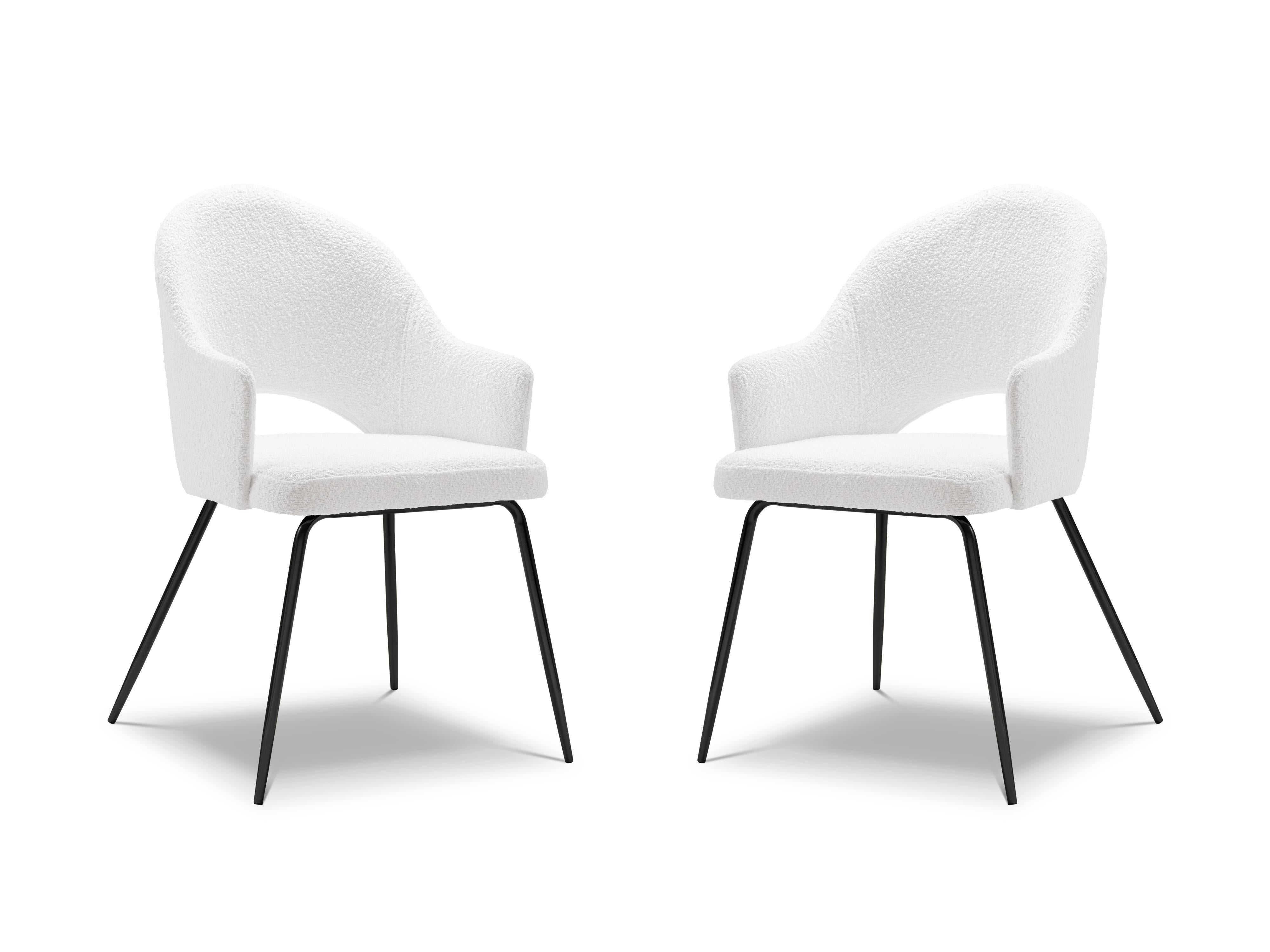 CXL by Christian Lacroix Set van 2 eetkamerstoelen Lys bouclé | 