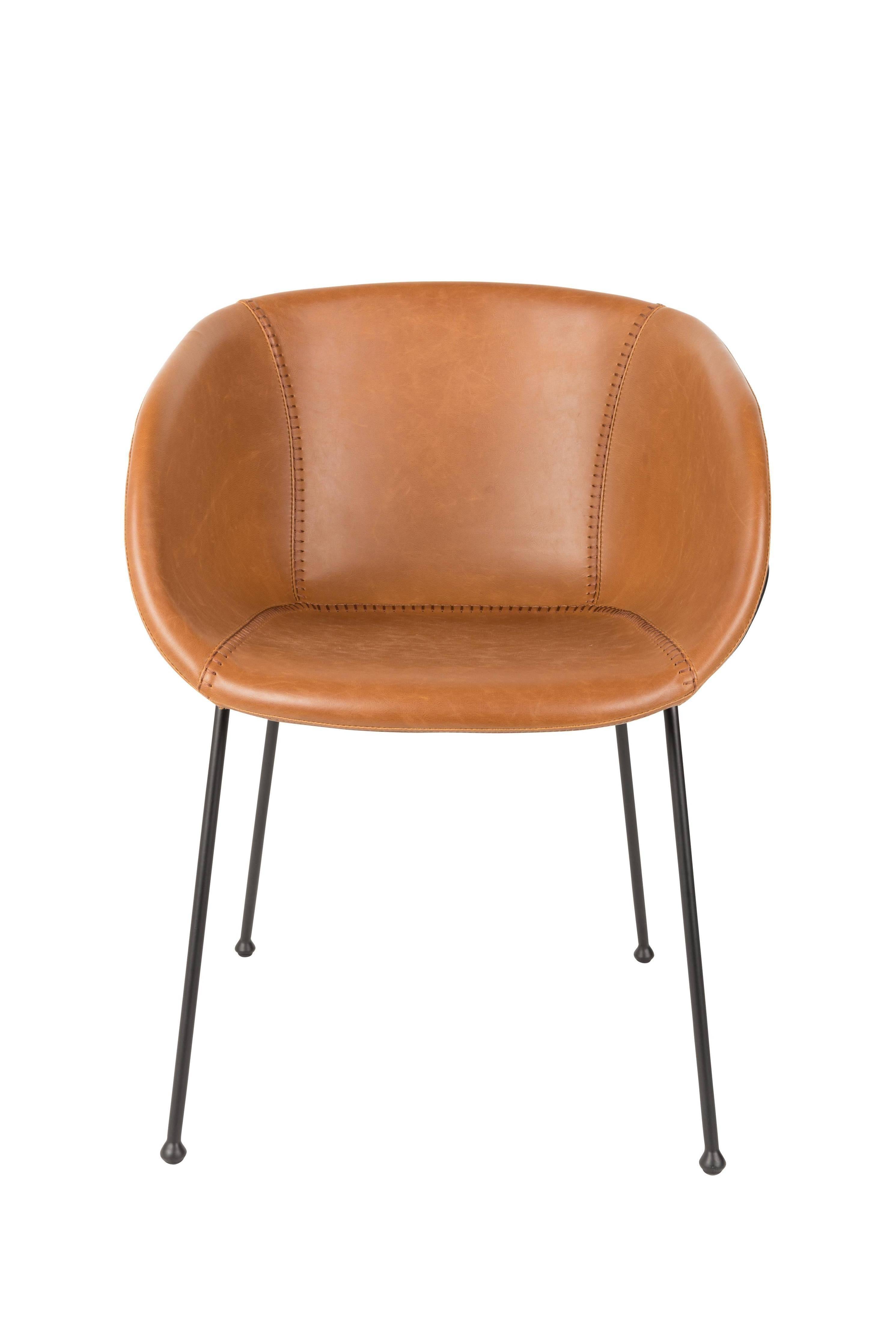 Zuiver Set van 2 eetkamerstoelen Feston | 