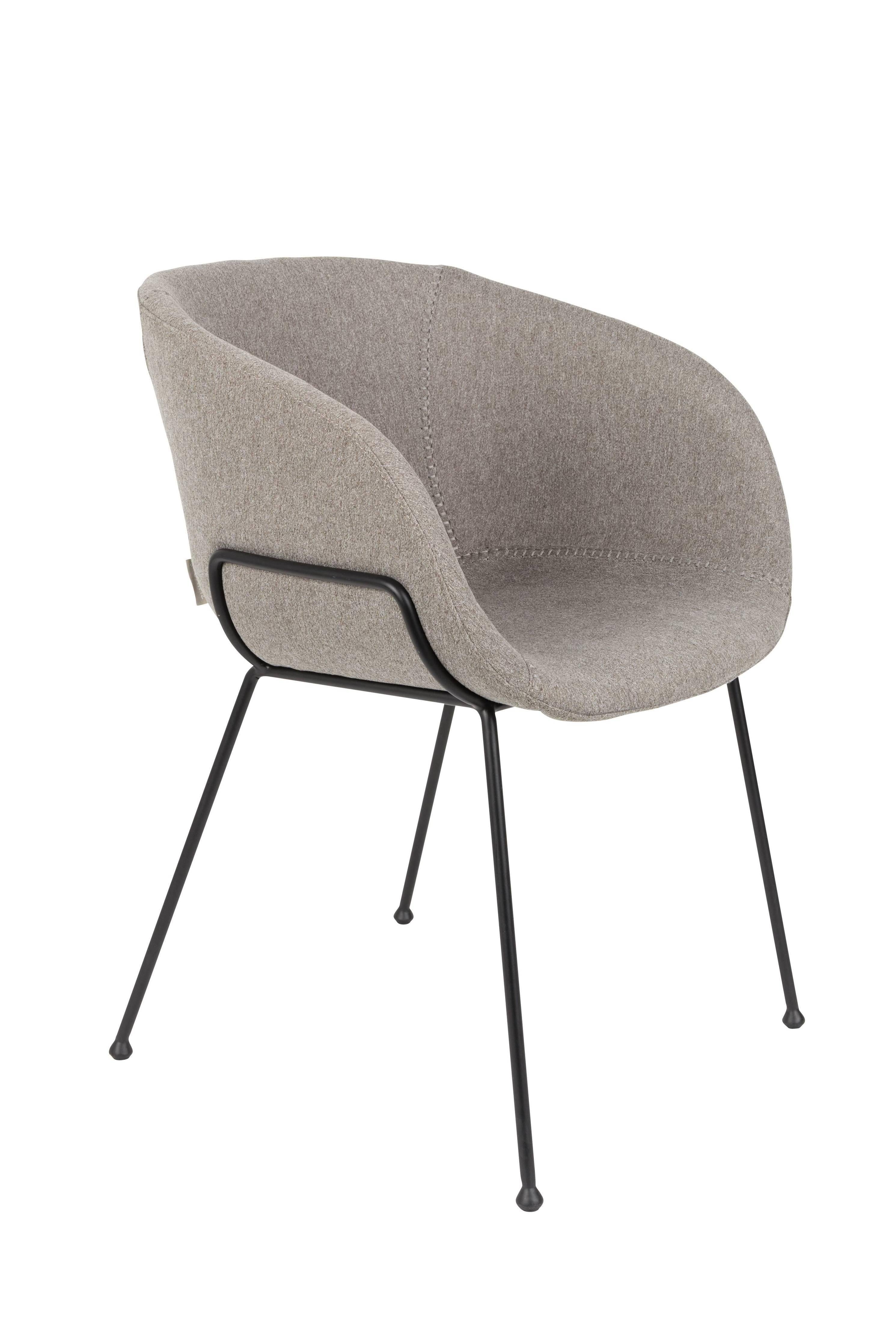 Zuiver Set van 2 eetkamerstoelen Feston | 