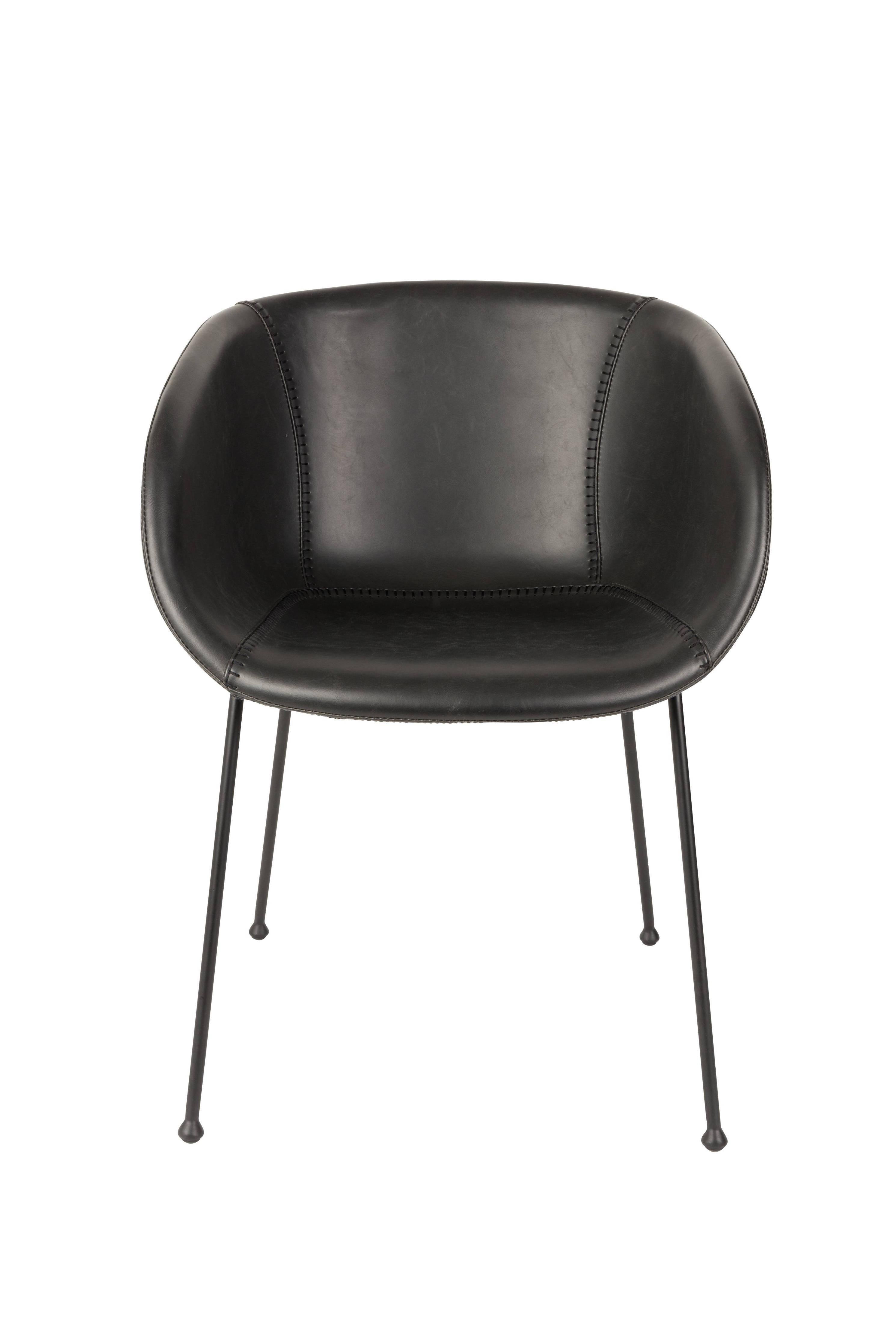Zuiver Set van 2 eetkamerstoelen Feston | 