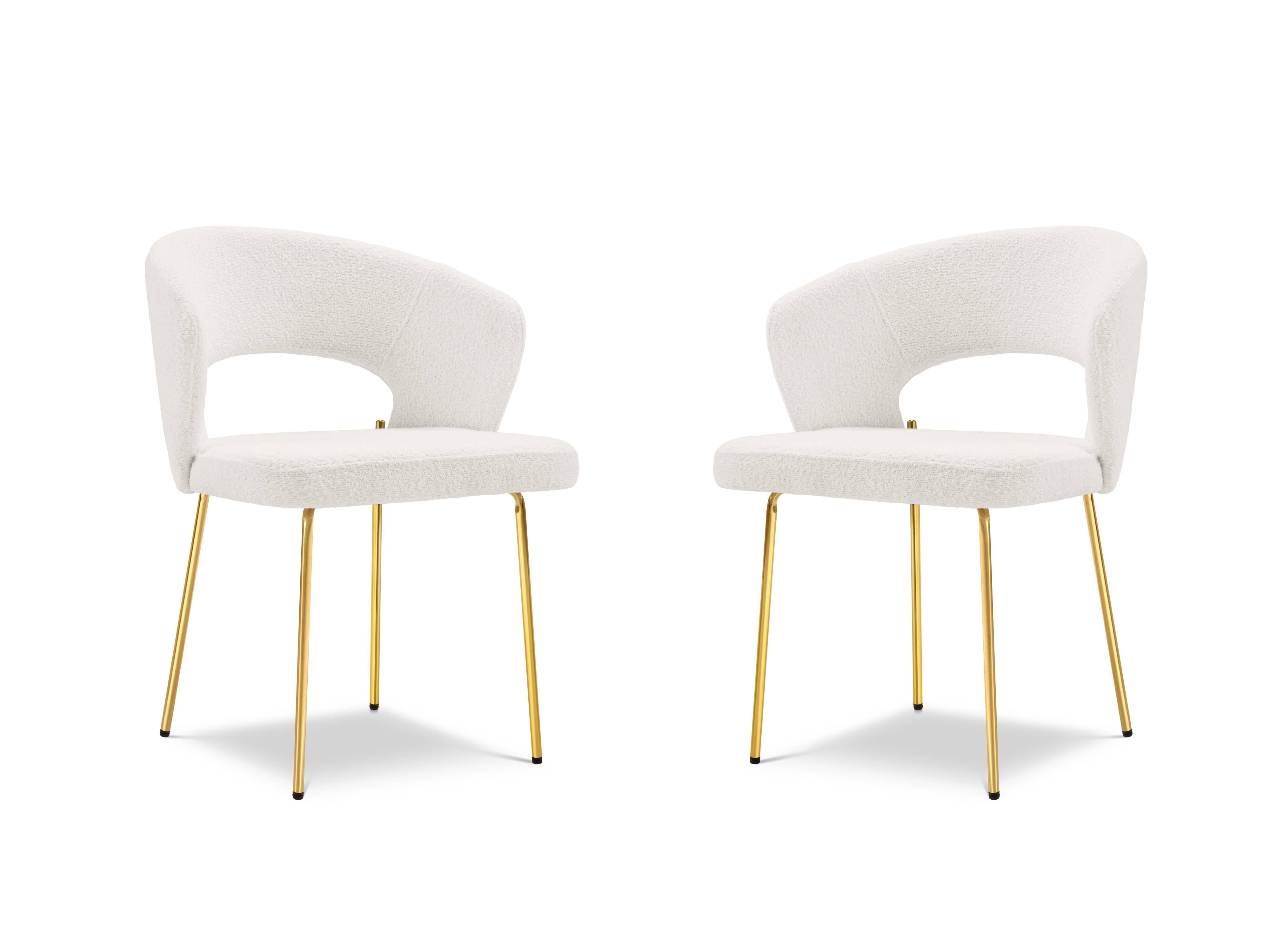 CXL by Christian Lacroix Set van 2 eetkamerstoelen Raja bouclé | 
