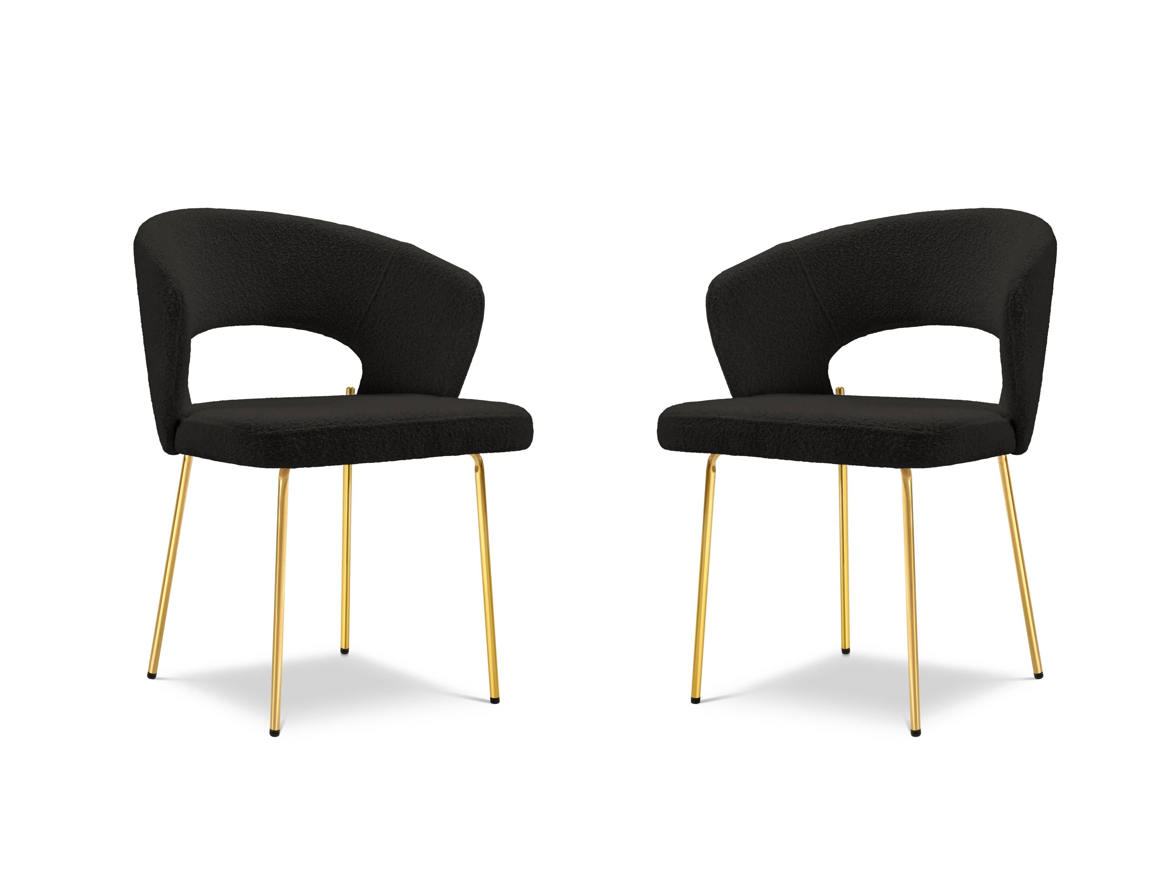 CXL by Christian Lacroix Set van 2 eetkamerstoelen Raja bouclé | 