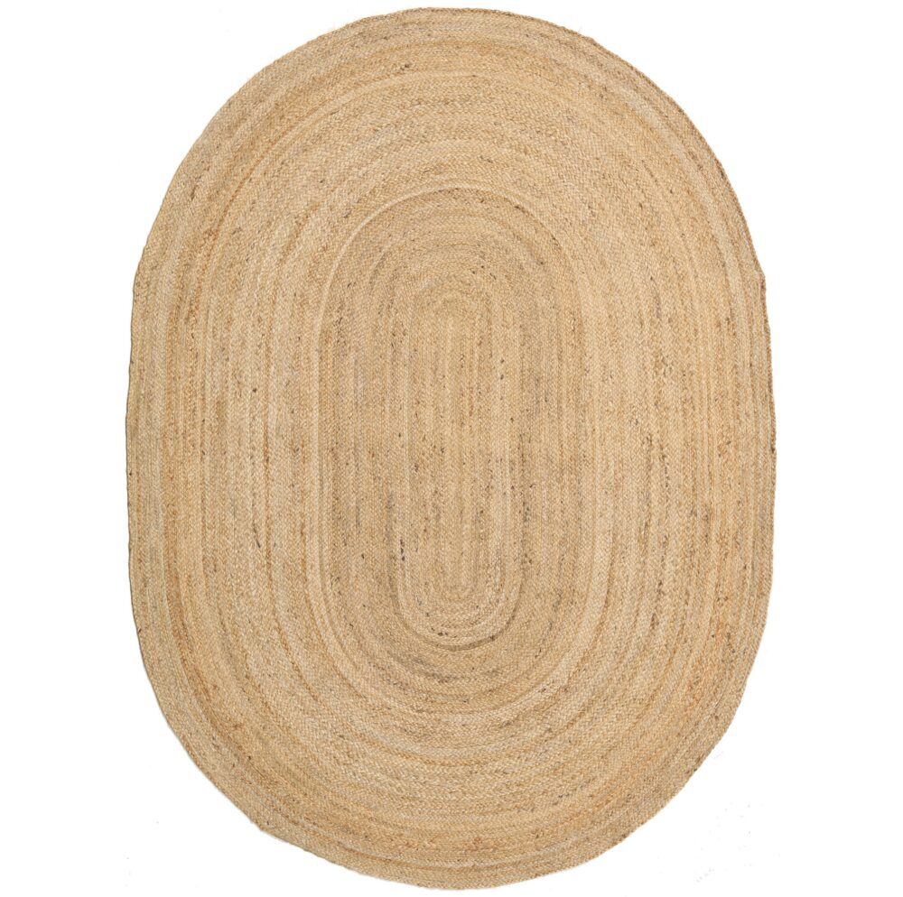 Casa Caron Vloerkleed Cordoba jute ovaal | 