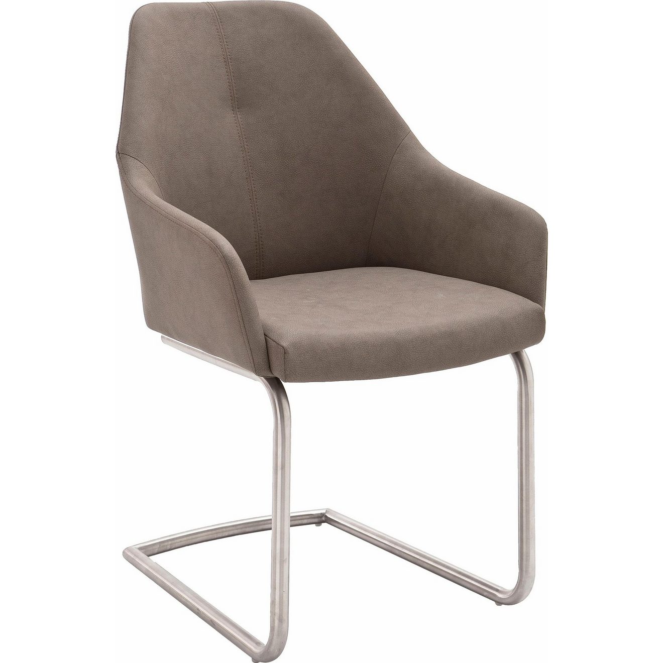 MCA furniture Vrijdragende stoel MADITA A Stoel max. belastbaar tot 130 kg (2 stuks)