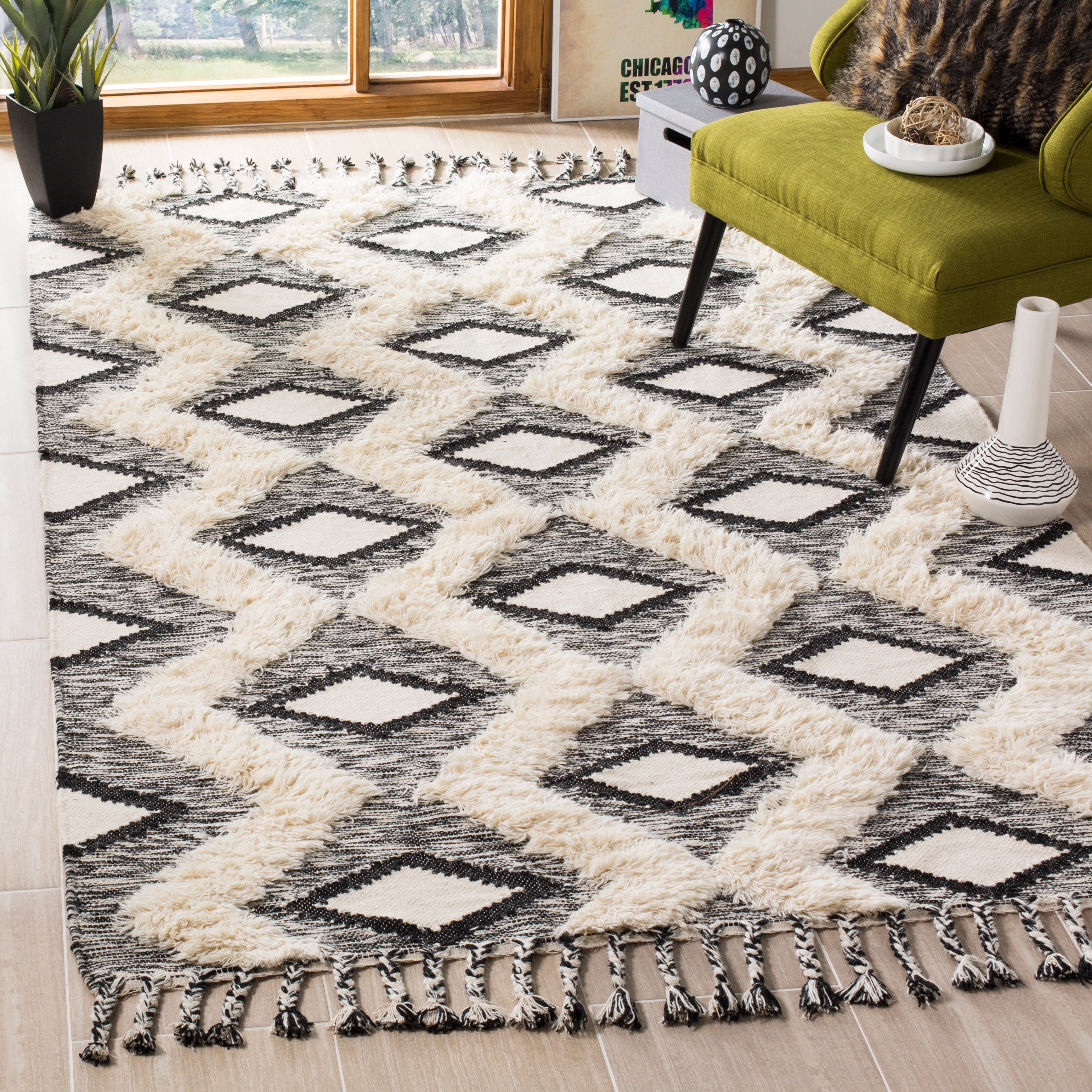 Safavieh Vloerkleed Globally Verticaal | 