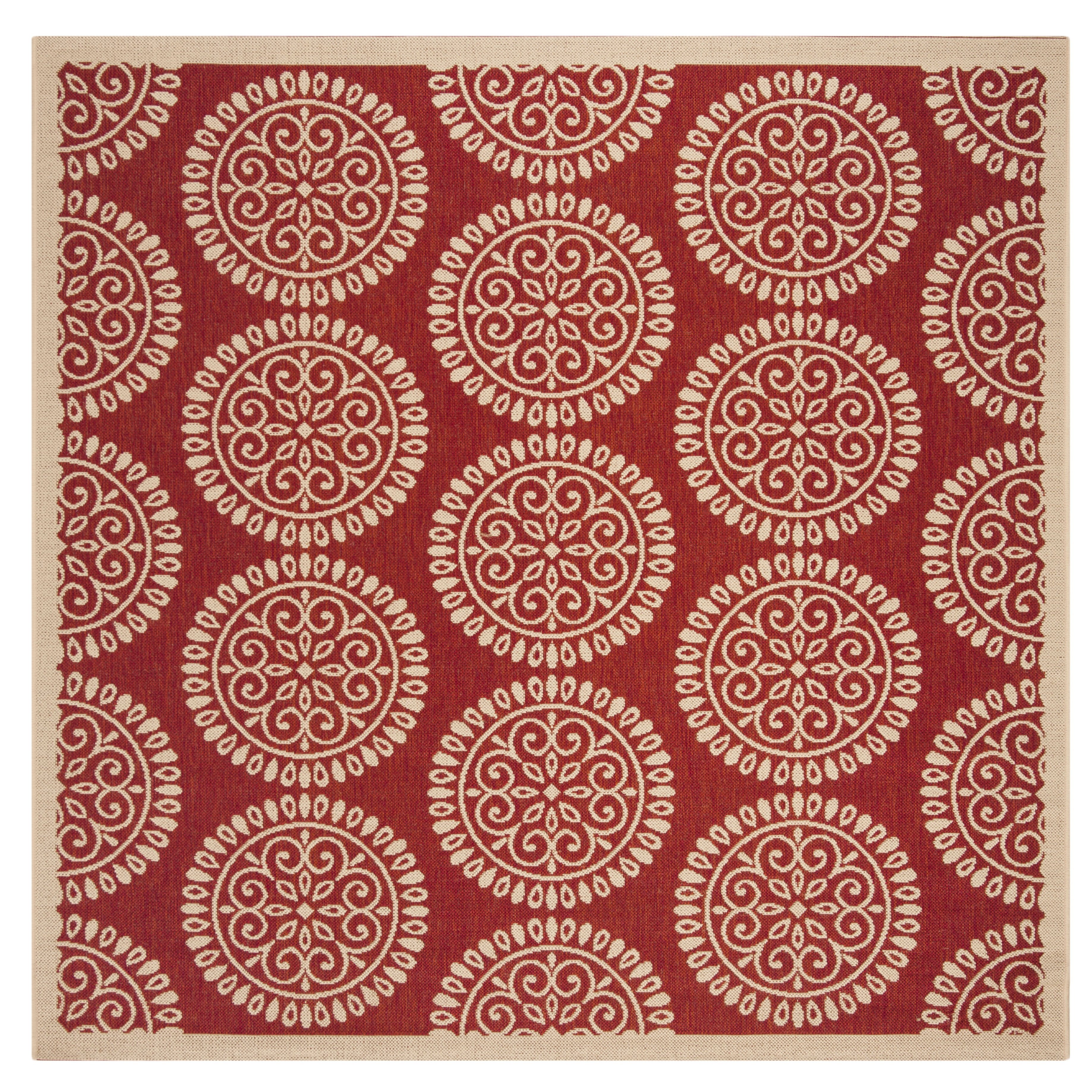 Safavieh Vloerkleed Molly Vierkant in- & outdoor | 