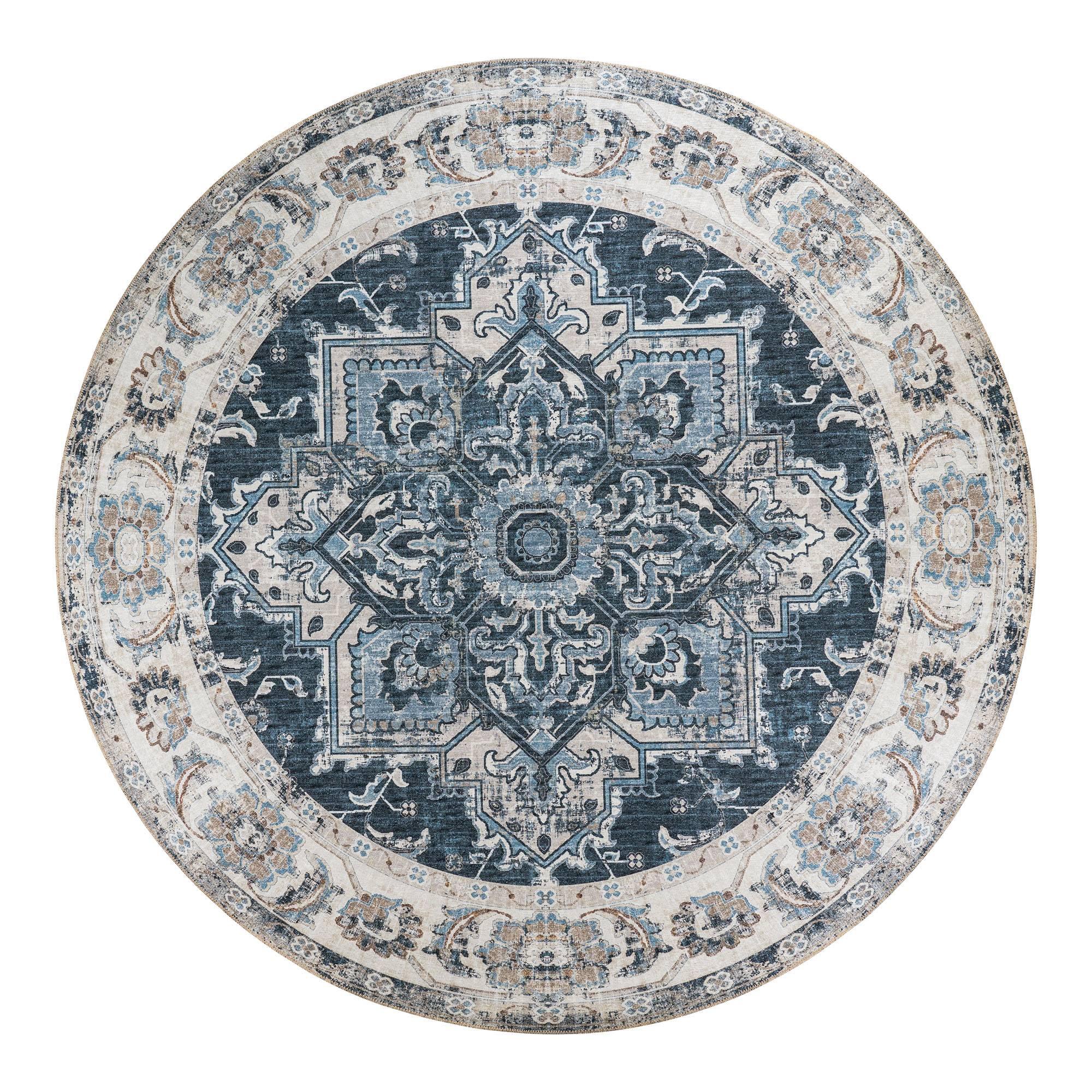 House Nordic Vloerkleed Havana rond | 