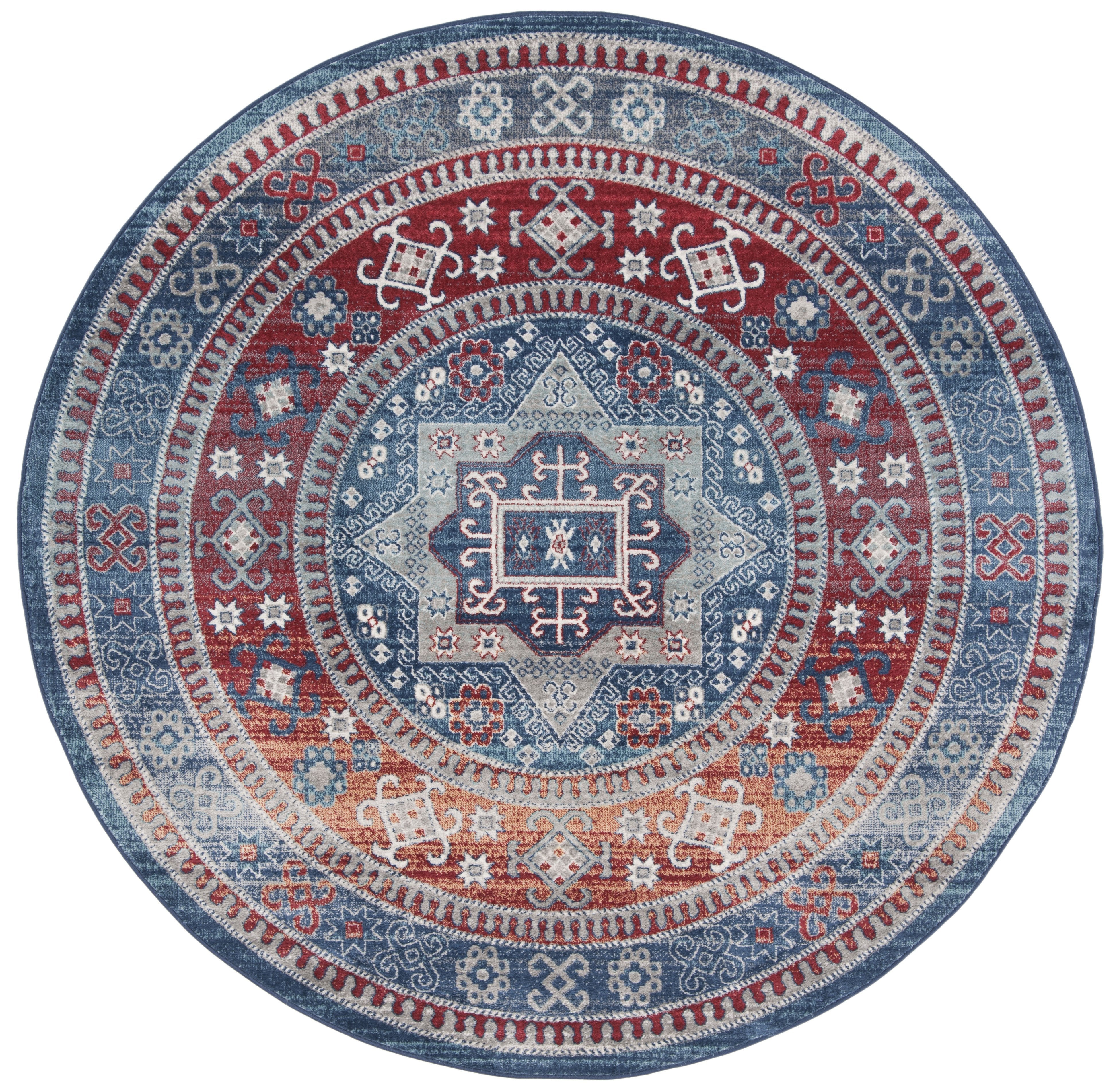 Safavieh Vloerkleed Kathryn Border rond | 