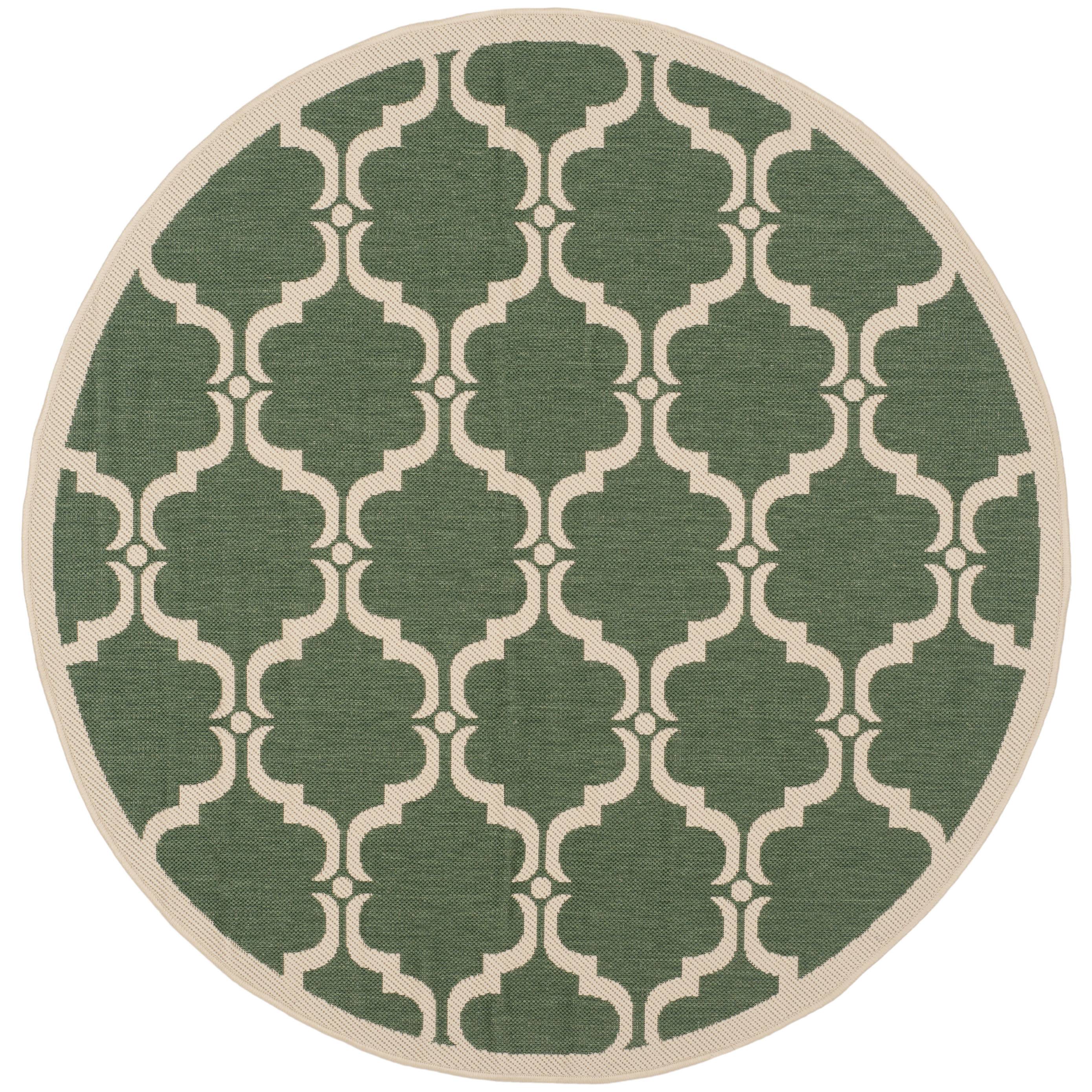 Safavieh Vloerkleed Lugano rond in- & outdoor | 