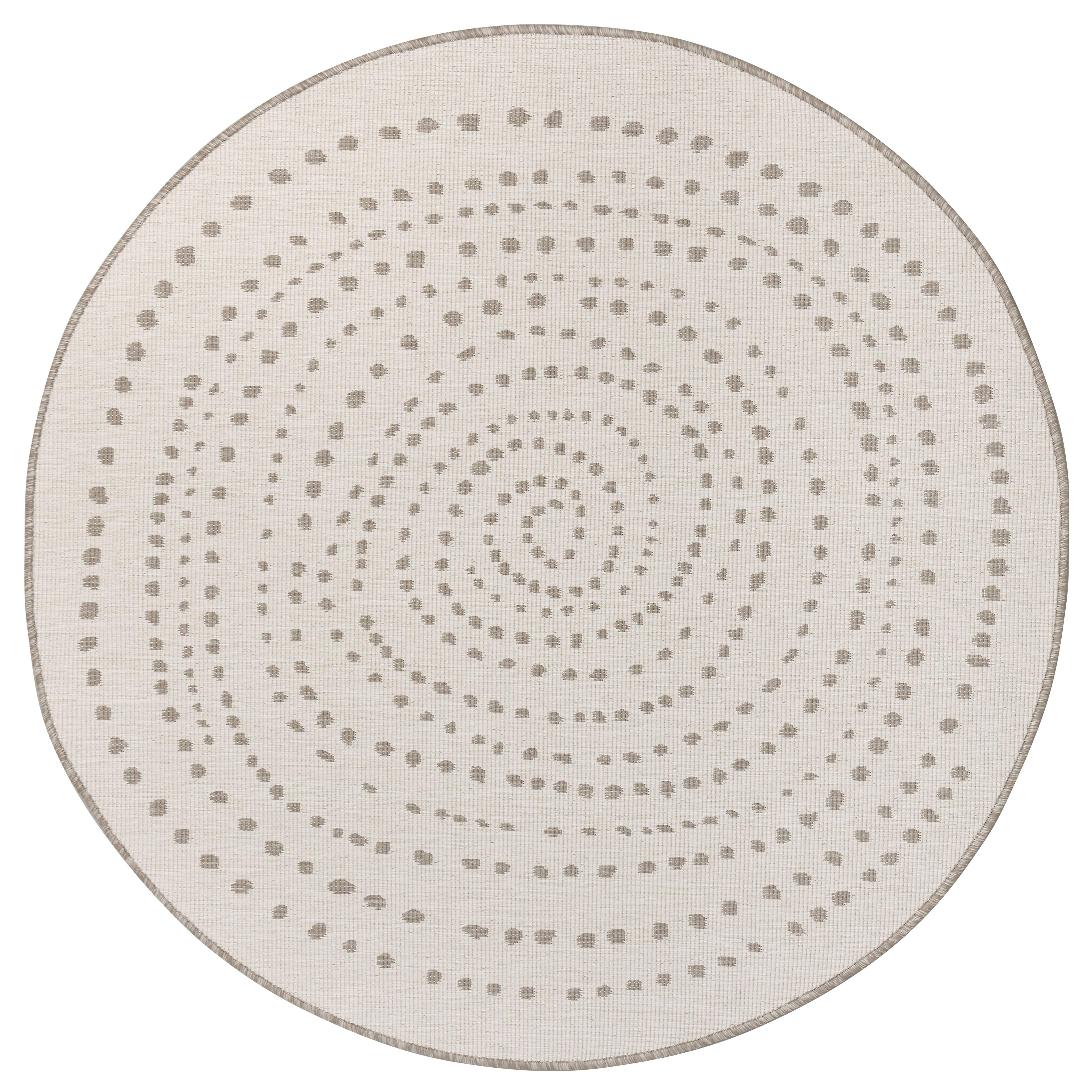 Northrugs Vloerkleed Bali rond in- & outdoor | 