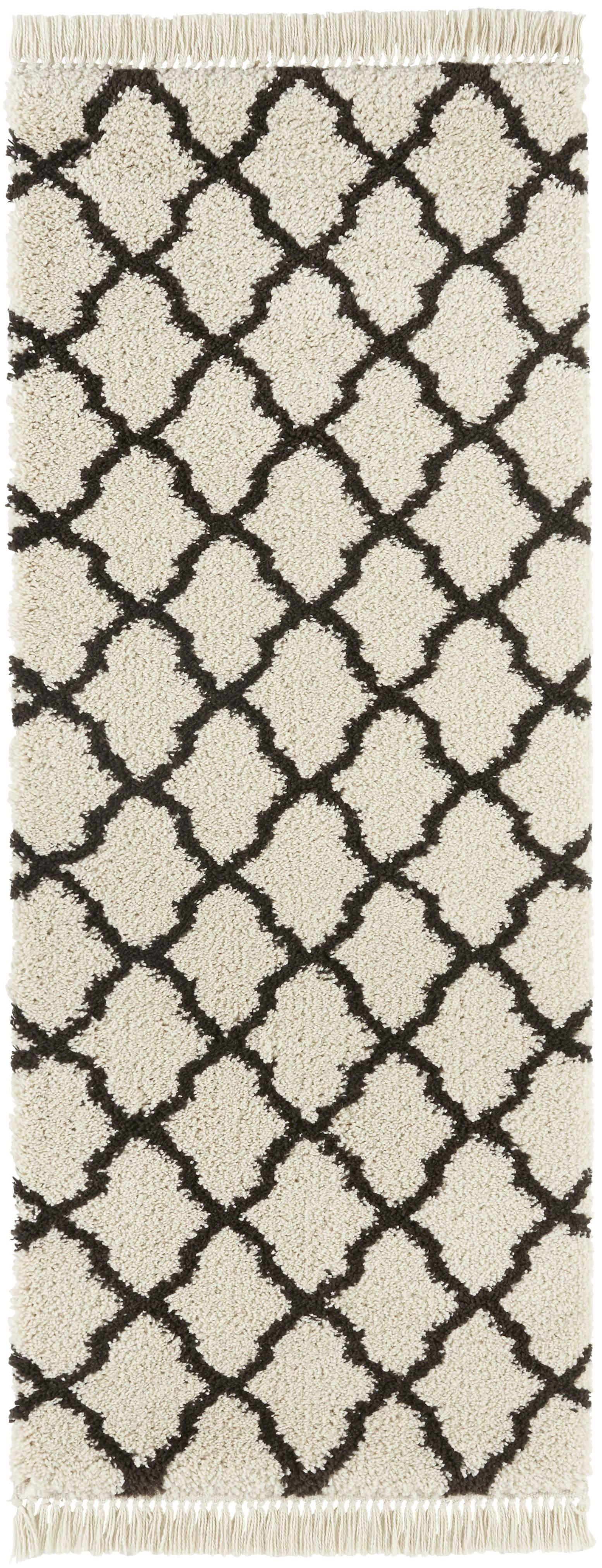 Mint Rugs Vloerkleed Pearl met franjes | 