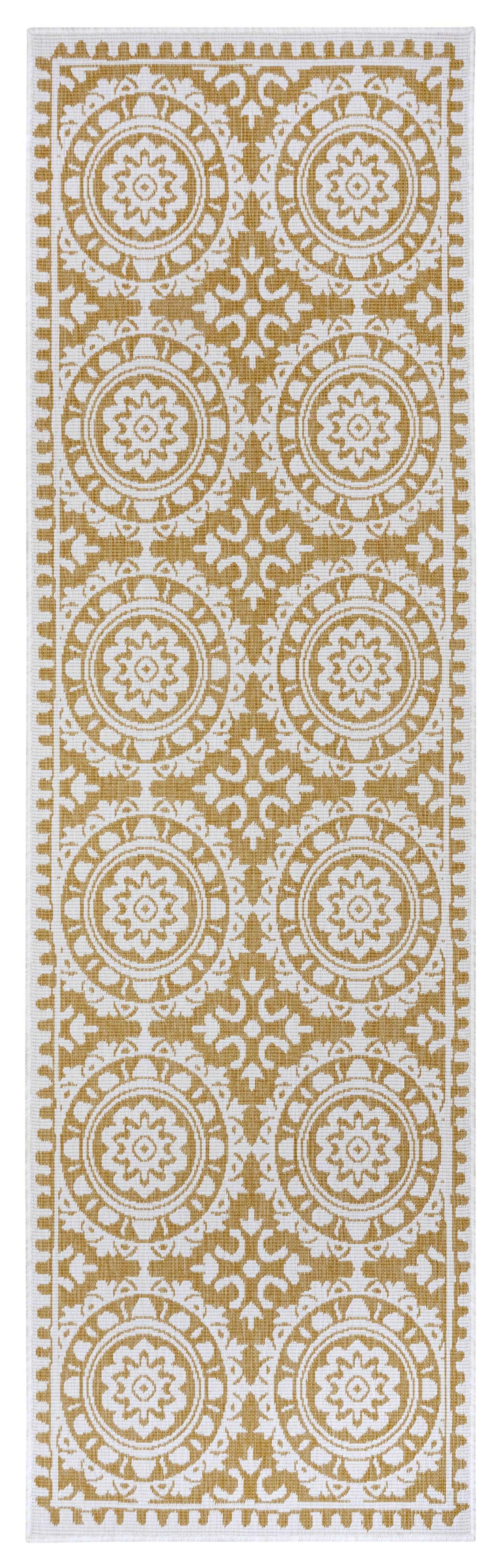 HANSE Home Loper Jardin Tweezijdig te gebruiken kleed, in-& outdoor, vintage, balkon, tuin, woonkamer, hal