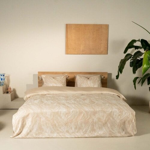 Kayori Nachi Dekbedovertrek Katoen/Tencel 140x200/220 Naturel
