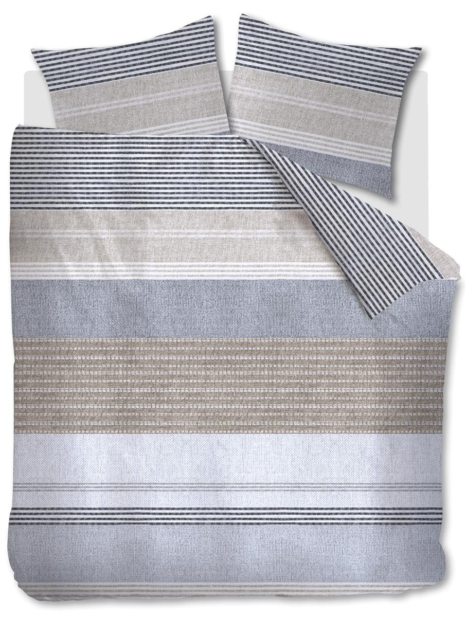 Ariande at Home Stitches Dekbedovertrek Grey