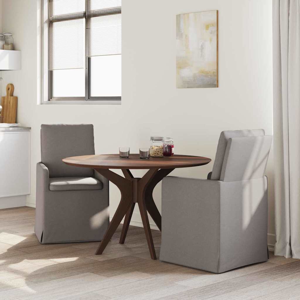 vidaXL Eetstoelen 2 pcs Taupe 57 x 67 x 98 cm Stof