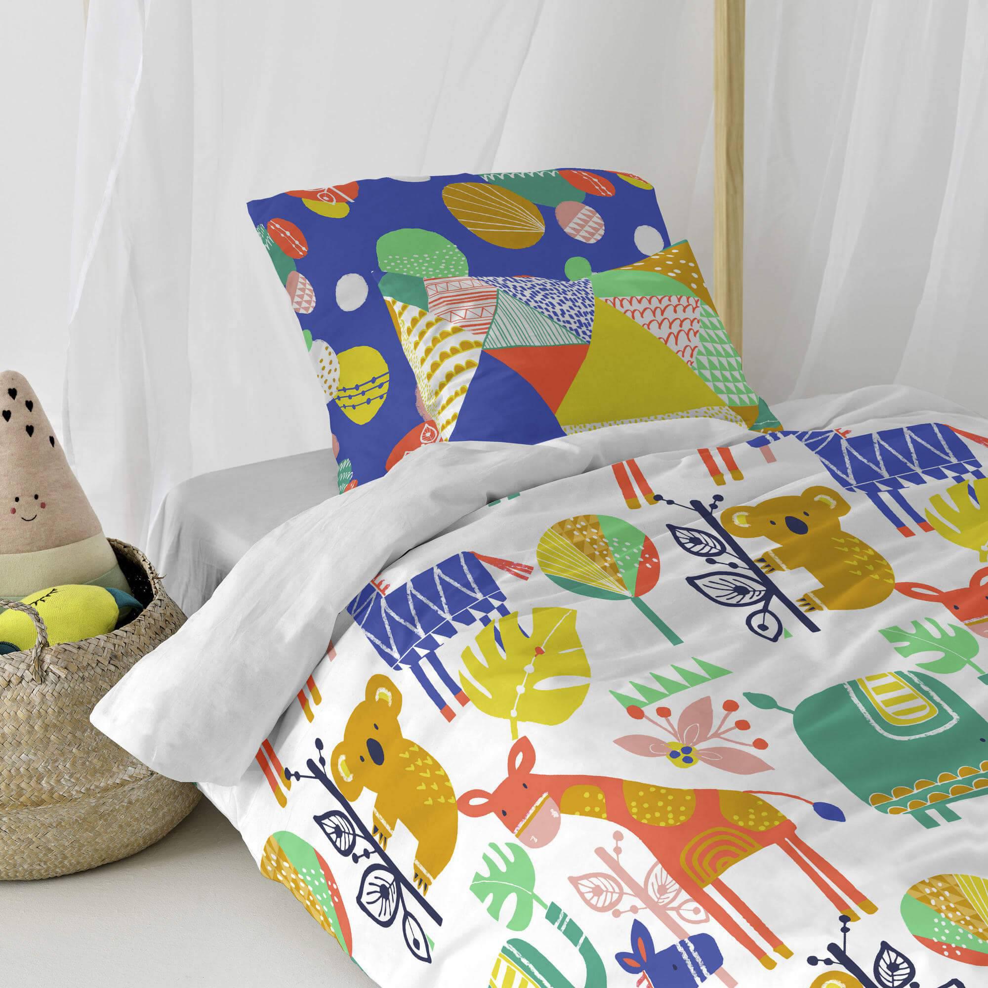 Moshi Moshi Dekbedovertrek Geo Jungle | 