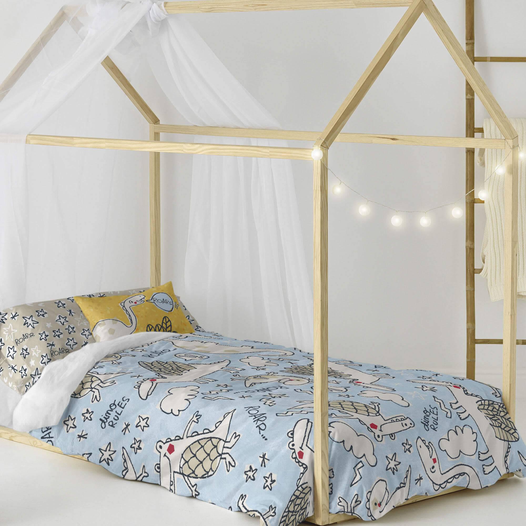 Moshi Moshi Dekbedovertrek Dino Friends | 