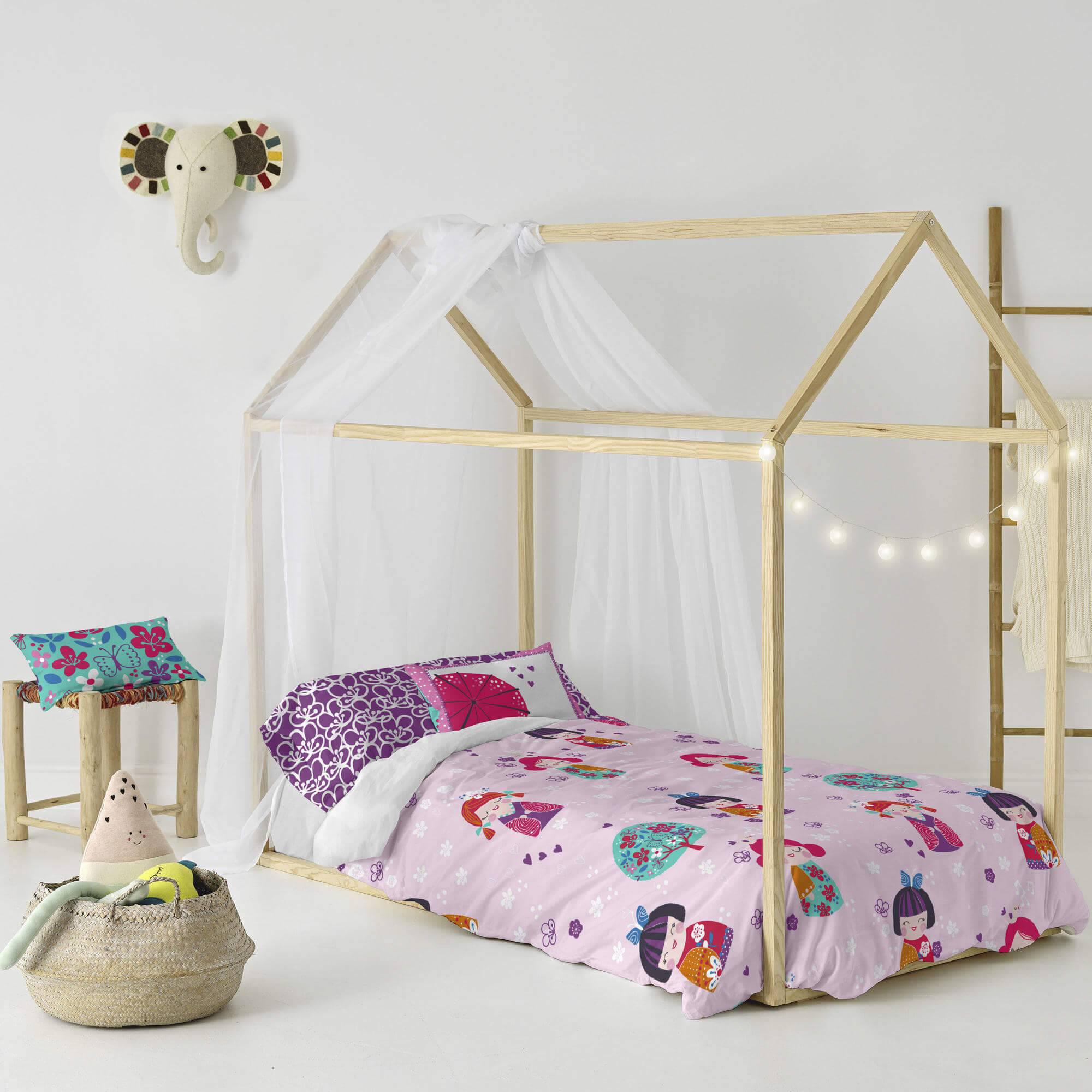 Moshi Moshi Dekbedovertrek Cherry Blossom | 