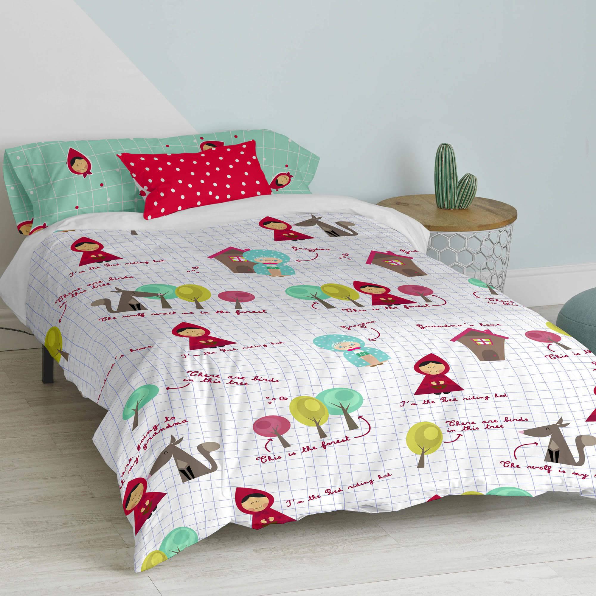 Mr Fox Dekbedovertrek Grandmas Notebook | 