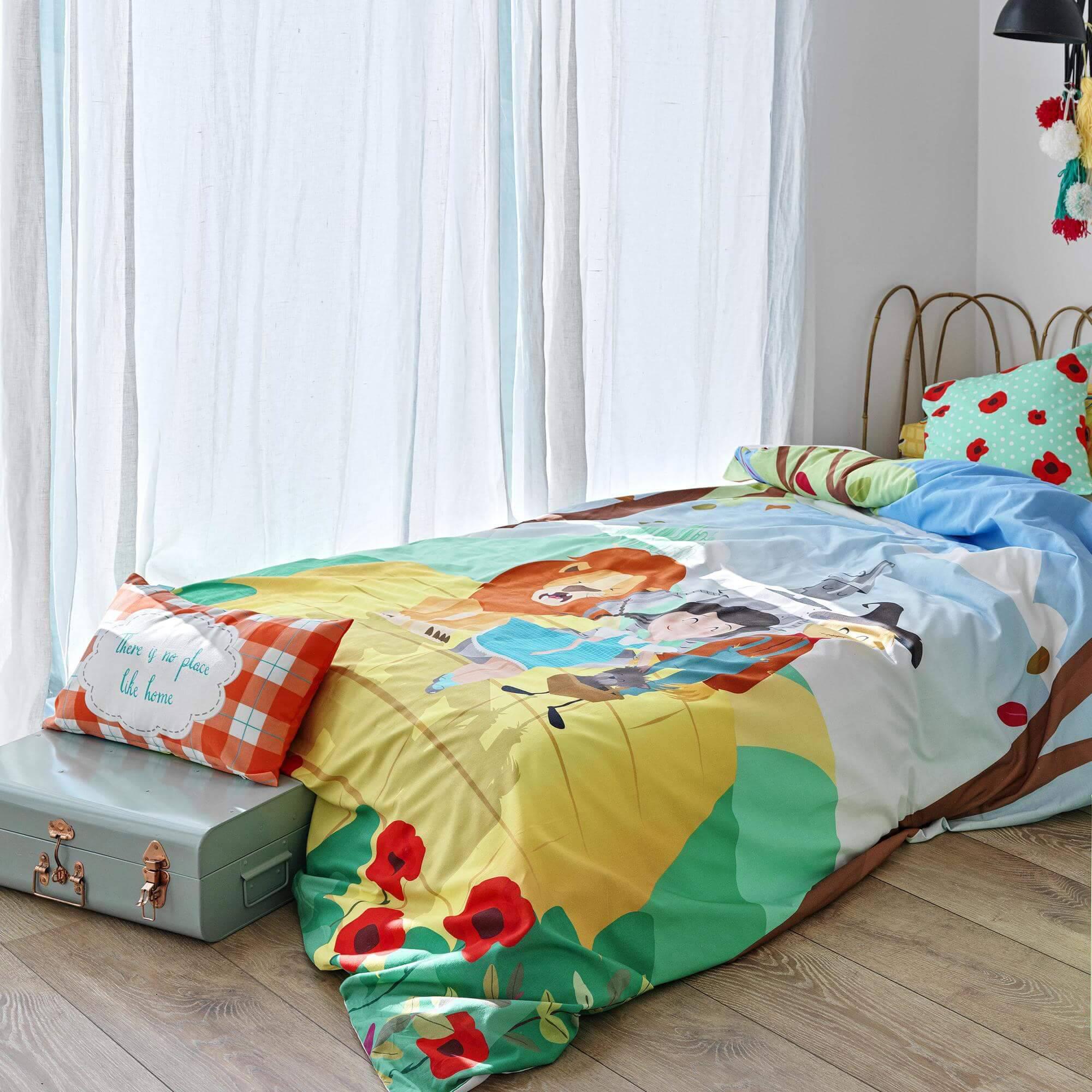 Mr Fox Dekbedovertrek Yellow Bricks | 