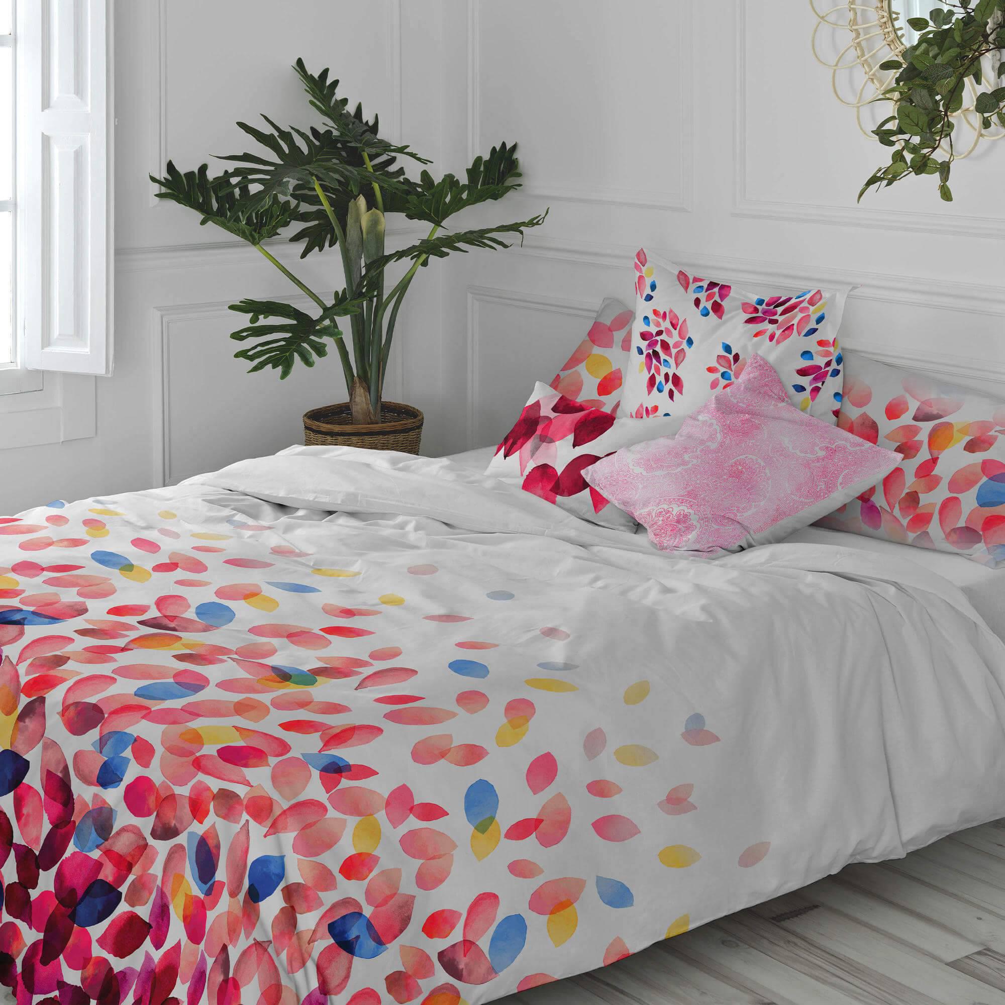 Happy Friday Dekbedovertrek Festive Leaves | 