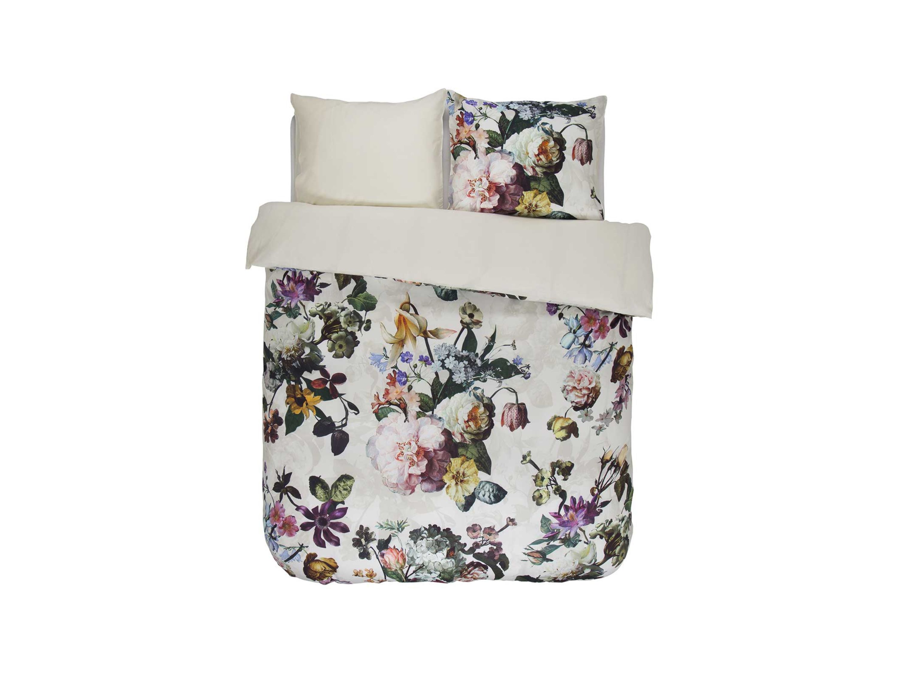 TotaalBED Dekbedovertrek Fleur Ecru 200 x 200/220 cm