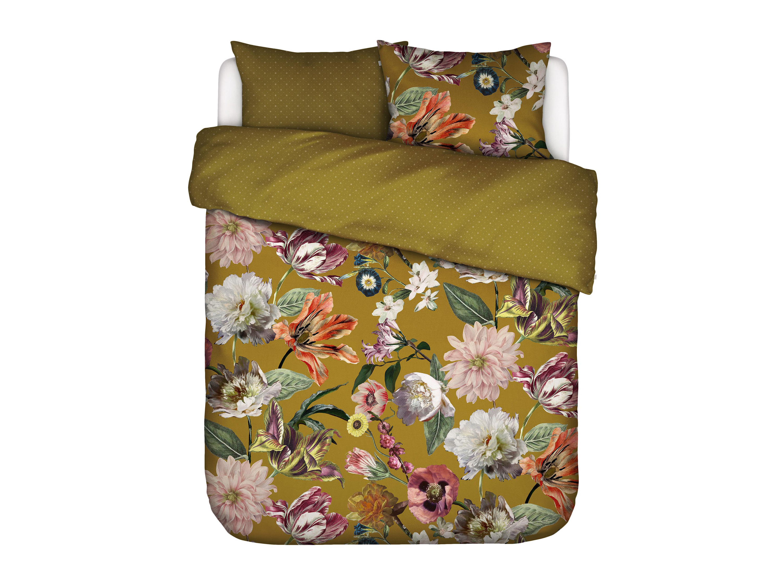 TotaalBED Dekbedovertrek Filou Olive 240 x 200/220 cm