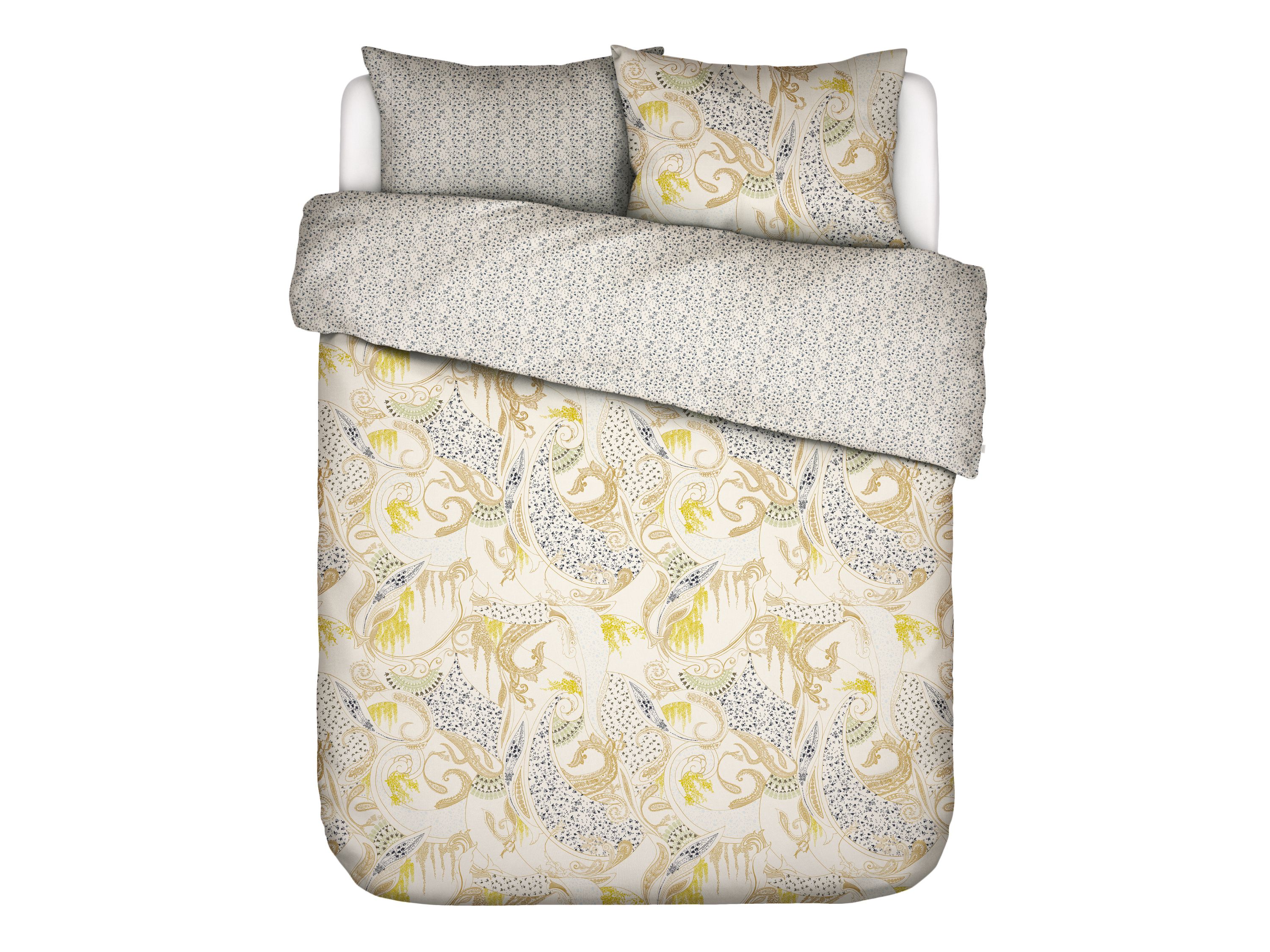 TotaalBED Dekbedovertrek Verena Antique White 240 x 200/220 cm