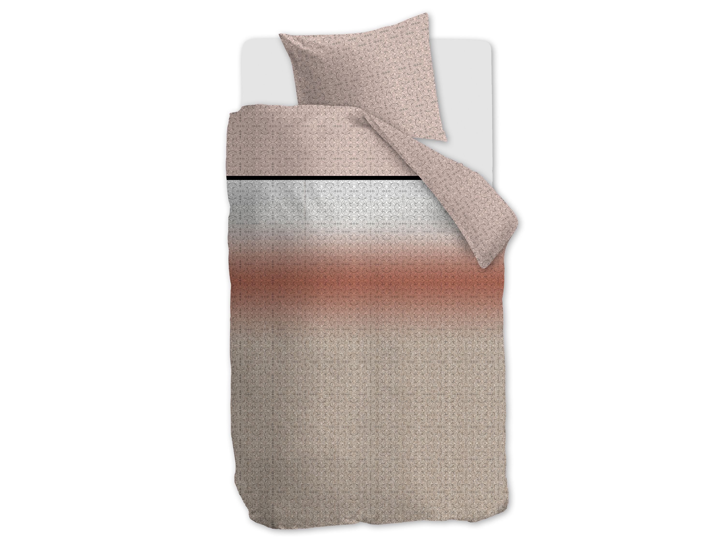 TotaalBED Dekbedovertrek Bubbly Sand 140 x 200/220 cm