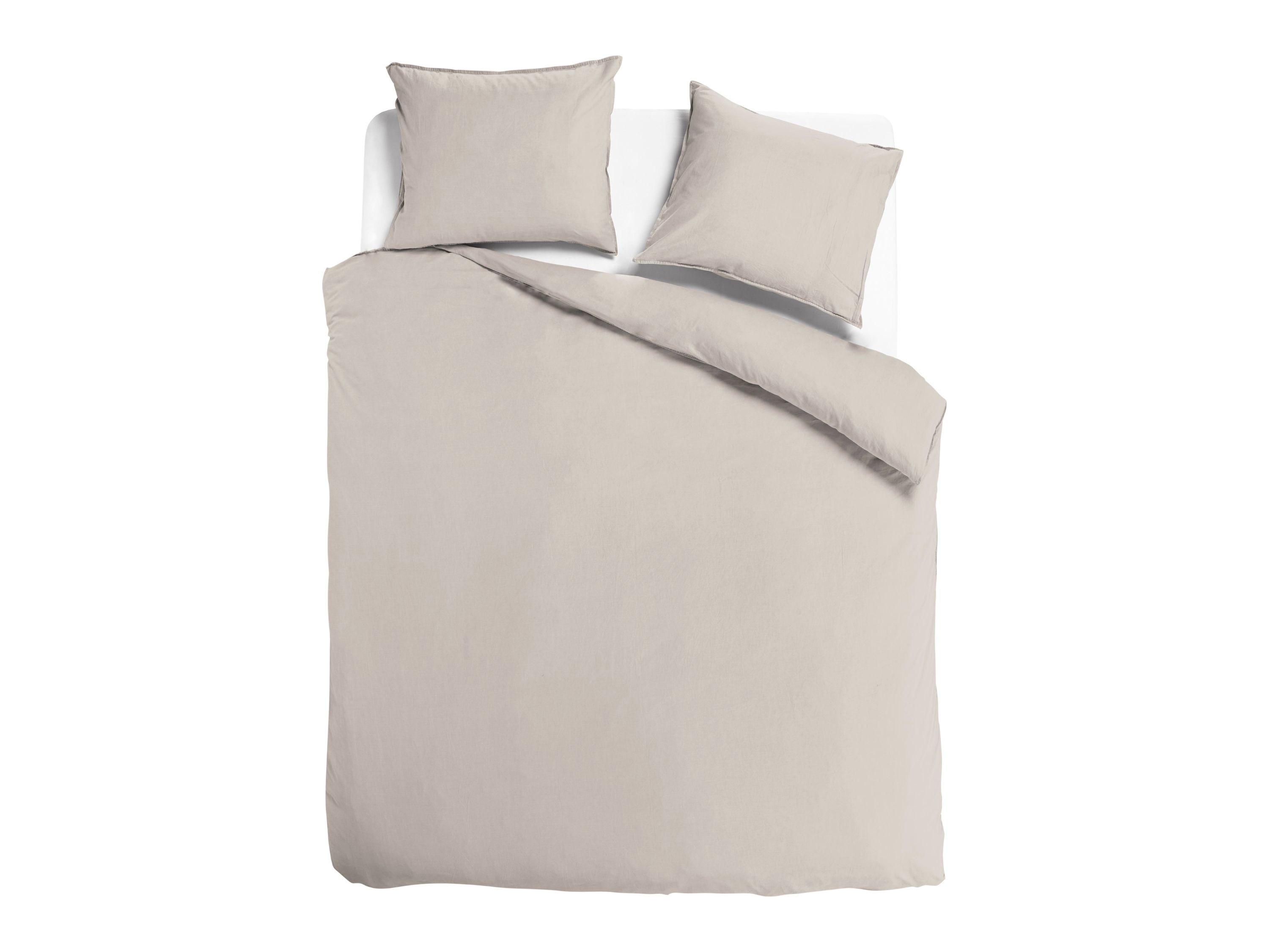 TotaalBED Dekbedovertrek Noa Naturel 140 x 200/220 cm
