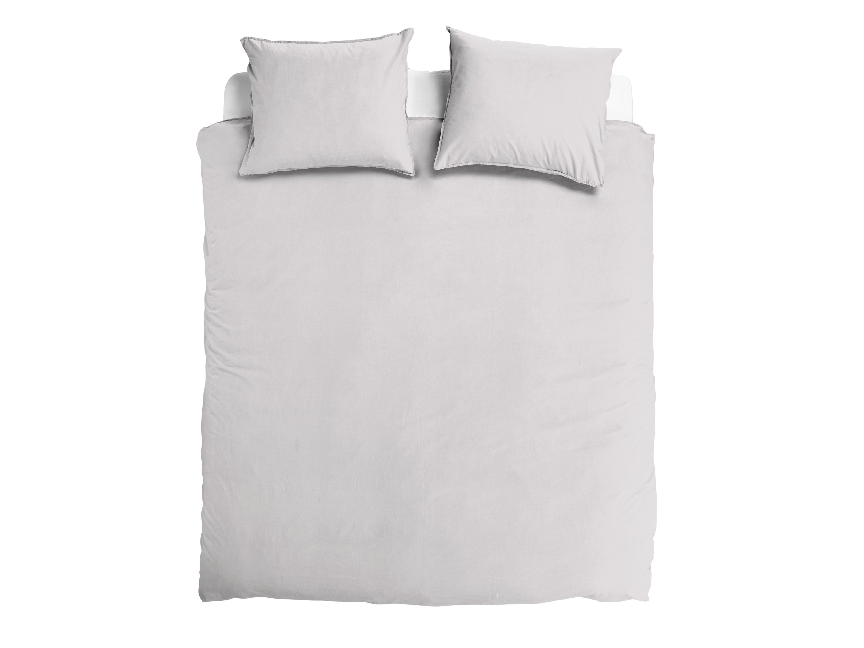 TotaalBED Dekbedovertrek Noa Ice Grey 240 x 200/220 cm