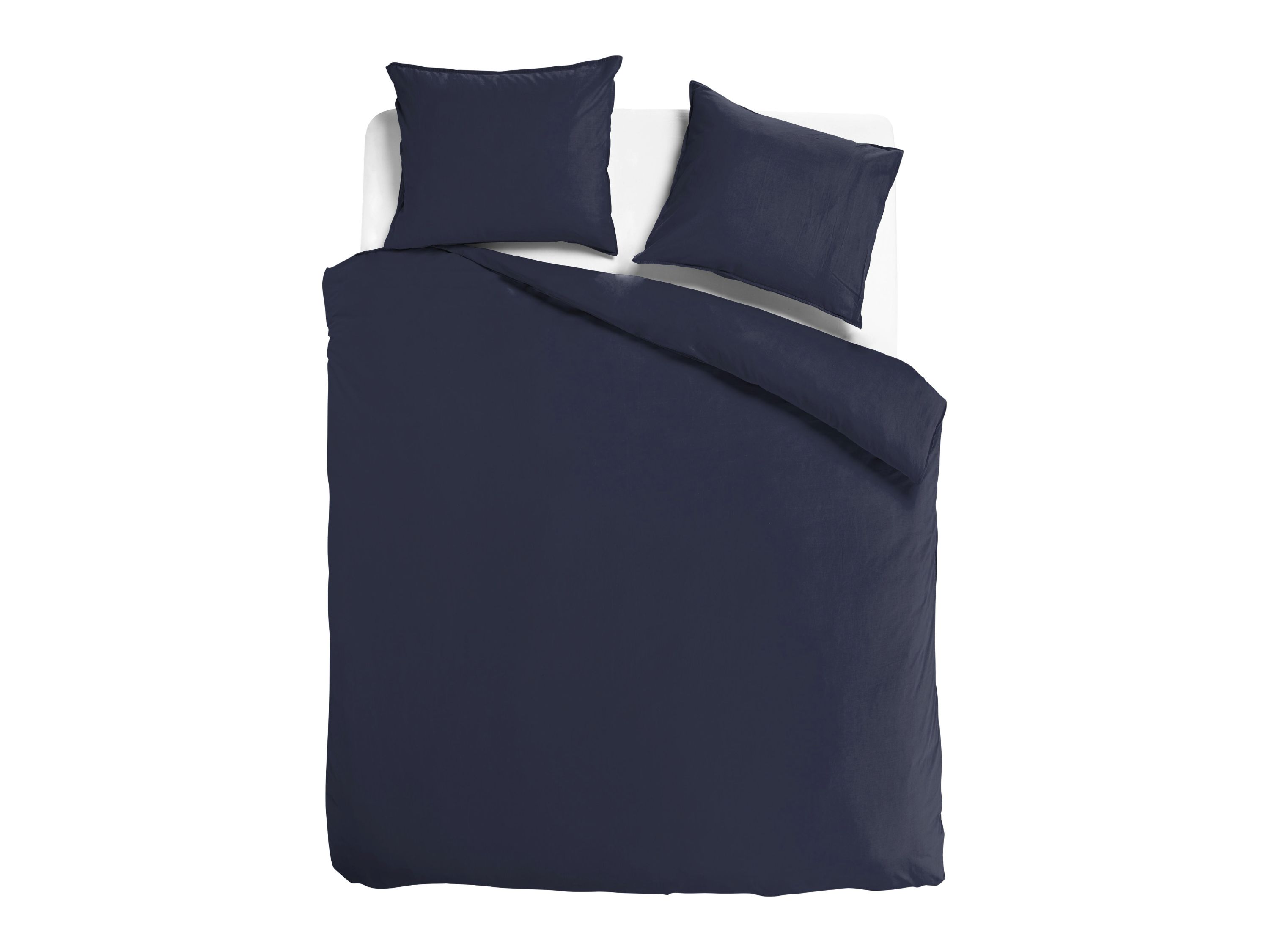 TotaalBED Dekbedovertrek Noa Koningsblauw 260 x 200/220 cm
