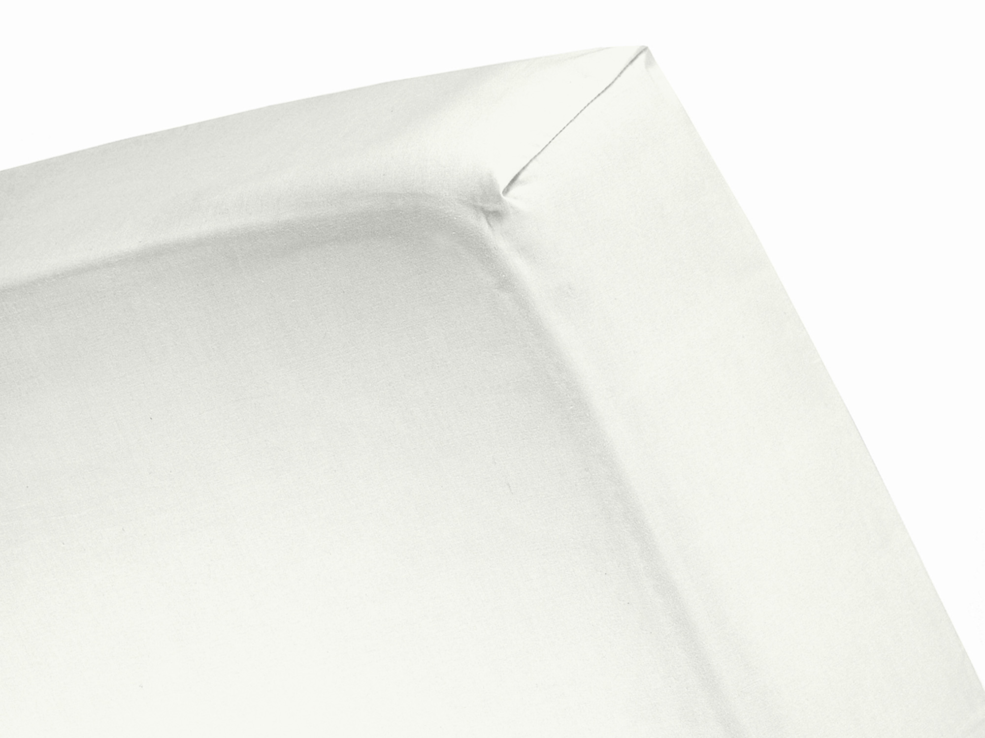 TotaalBED YOON hoeslaken katoensatijn | crÃƒÂ¨me | 80 x 200 cm