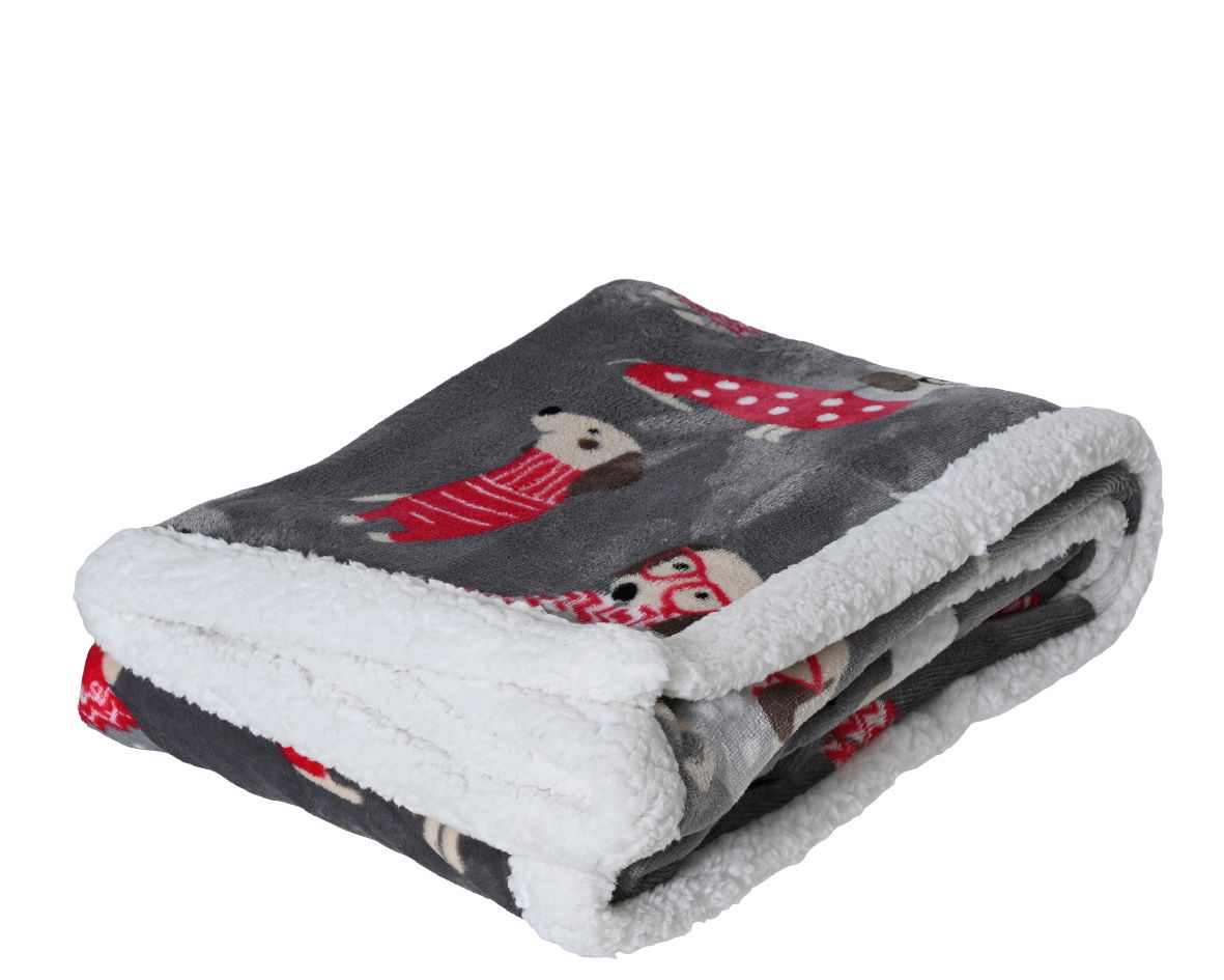 Decoris Sprei pesl130b170h1.8 cm grijs  - 