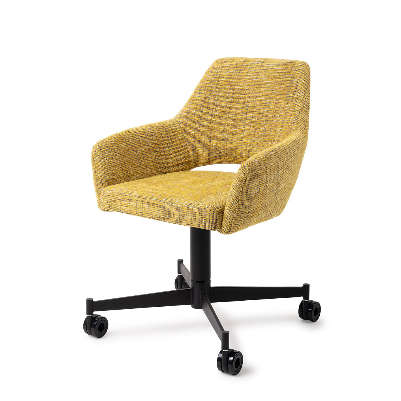 Jesper Home Eetkamerstoel Yanai Caster Black - Lemon Lines