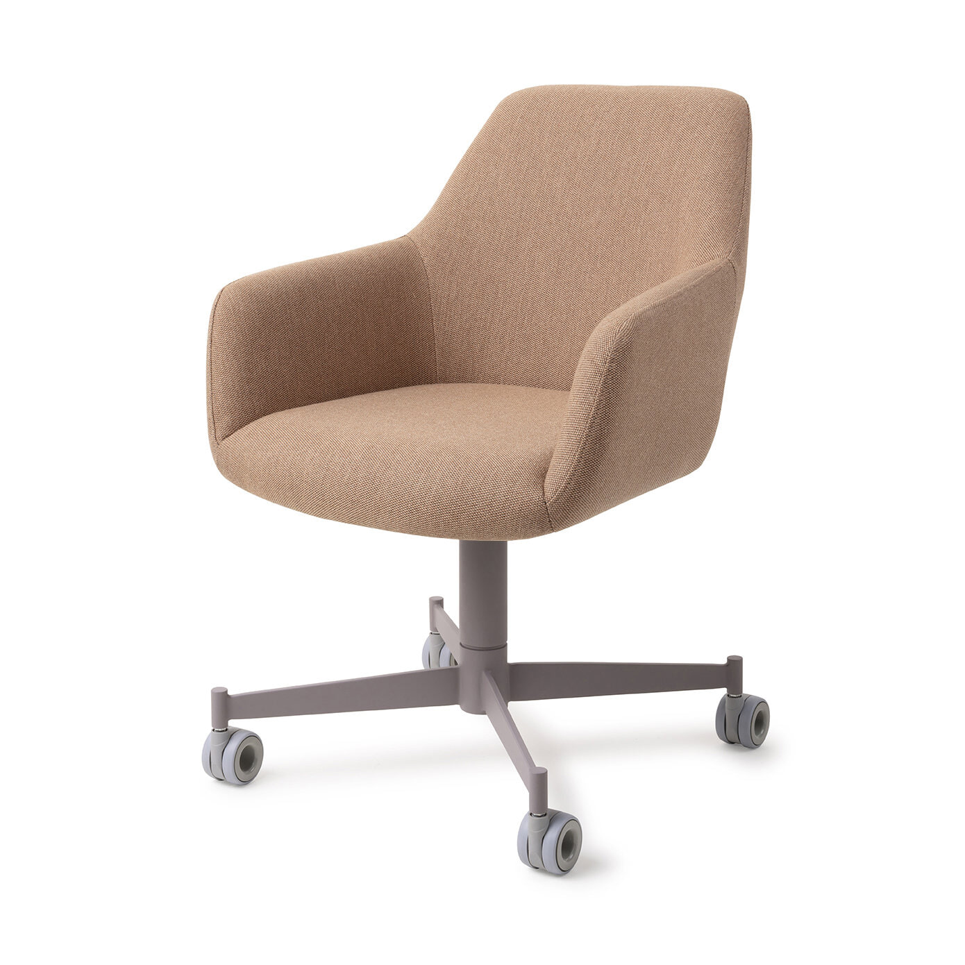 Jesper Home Eetkamerstoel Hiroo Caster Grey - Whisper Wheat