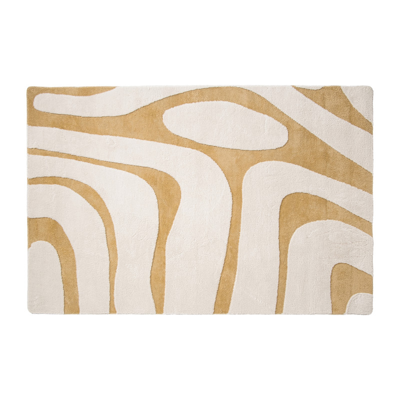 Xenos Vloerkleed sherpa - beige - 120x180 cm