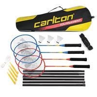 Carlton carlton tournament badminton set 4-player geel