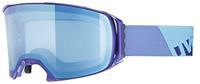 Uvex Craxx Brillenträgerskibrille Litemirror Farbe: 4026 indigo mat, litemirror blue/blue S1))