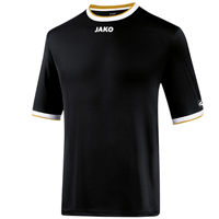 Jako United Shirt Met Korte Mouwen - Junior - Zwart/Wit/Goud_116