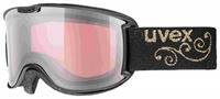 Uvex Skyper Skibrille Litemirror Farbe: 2226 black mat, litemirror gold/rose)