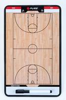 Pure2Improve Coach-bord dubbelzijdig basketbal 35x22 cm P2I100620
